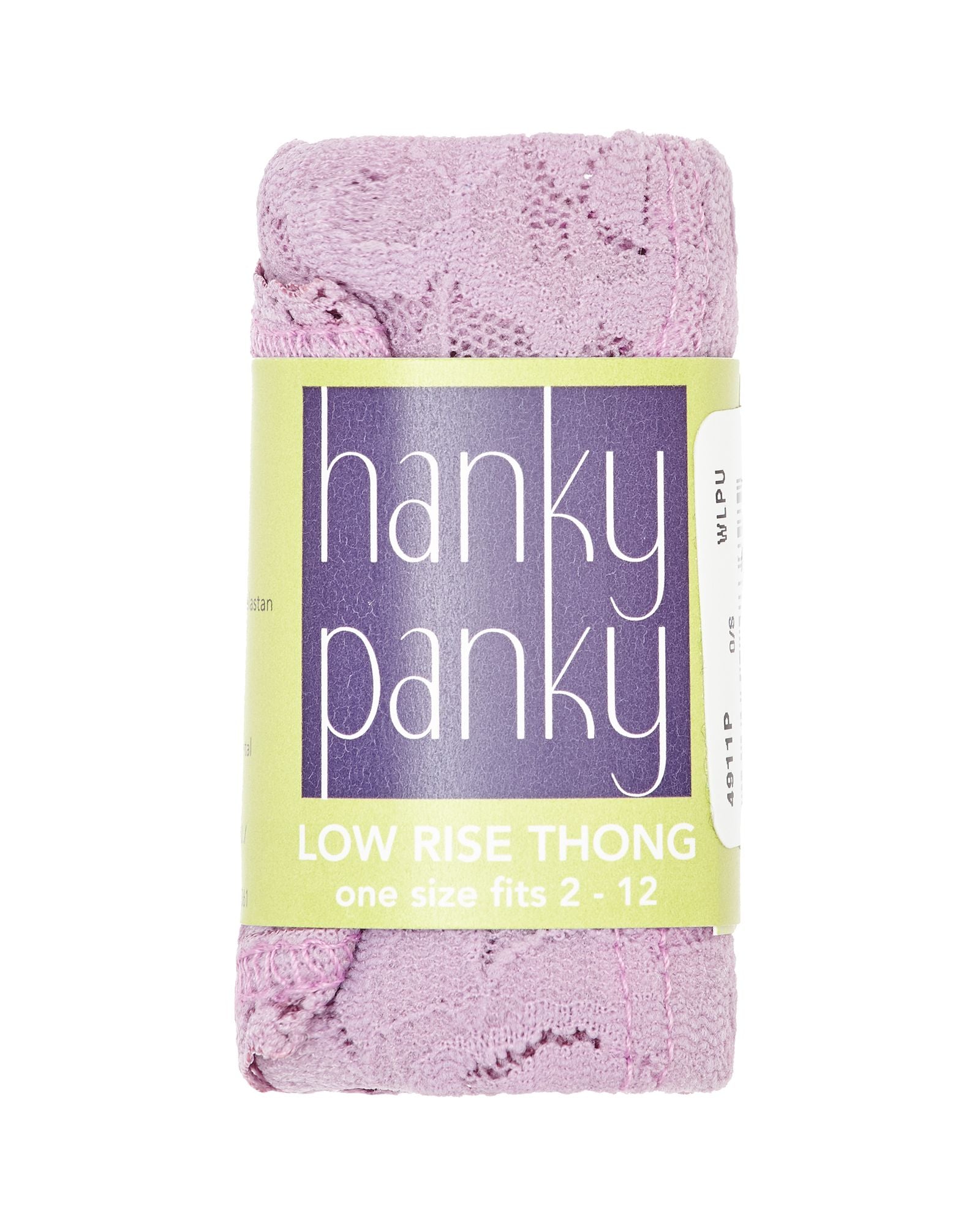 Hanky Panky Signature Lace Low-Rise Thong (Rolled)