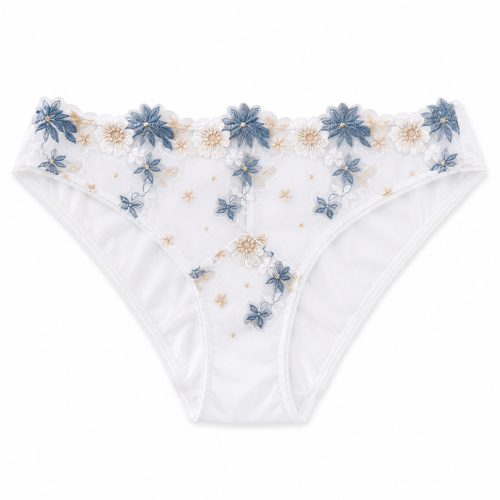 SWM-J22 - Sweet Modal Bikini in white | huit-lingerie