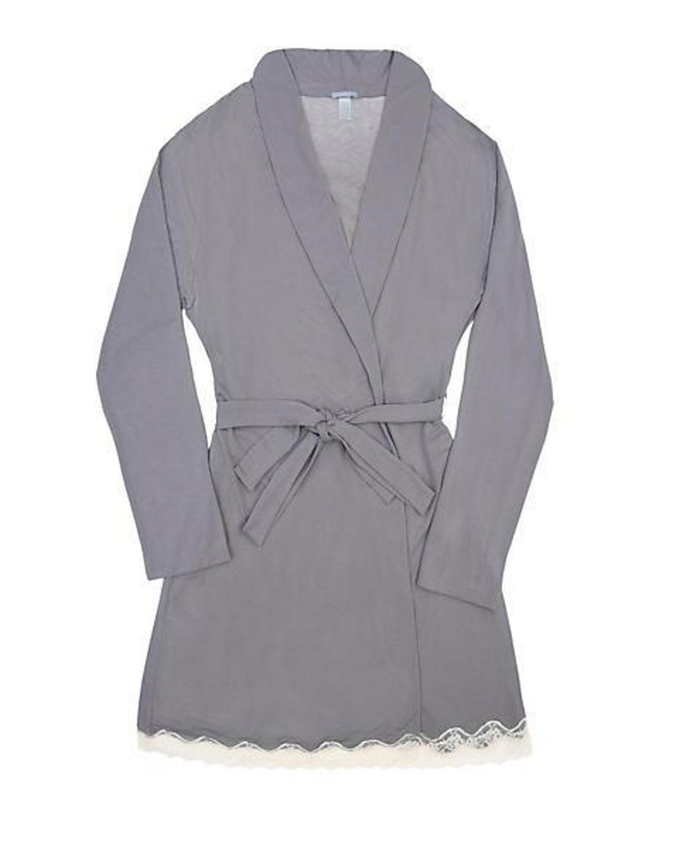 Eberjey Lady Godiva Classic Robe in gray