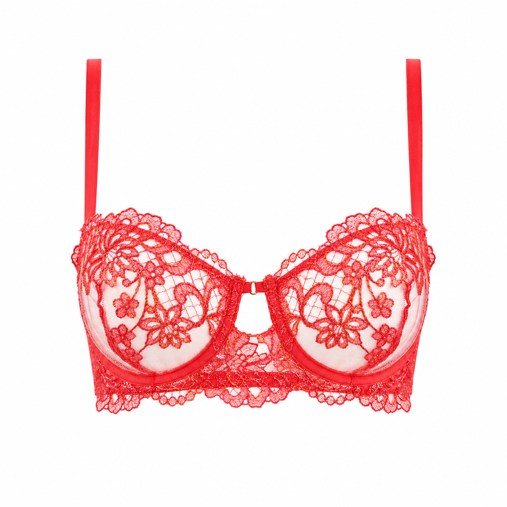 Prestige Bonbon Rose Underwire in pink | huit-lingerie