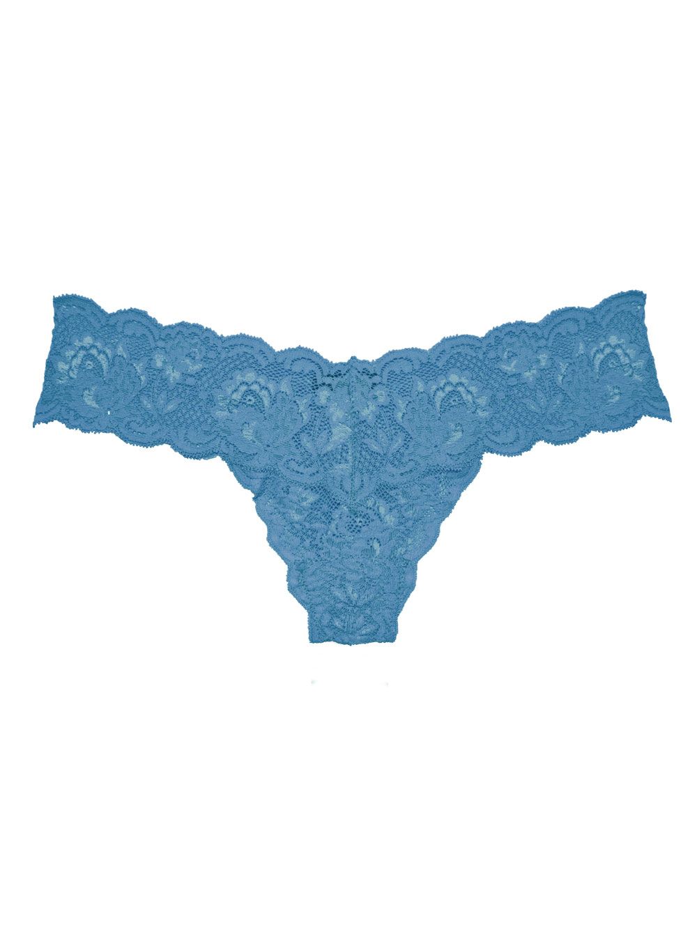 Cosabella Never Say Never Cutie Low Rise Thong in blue