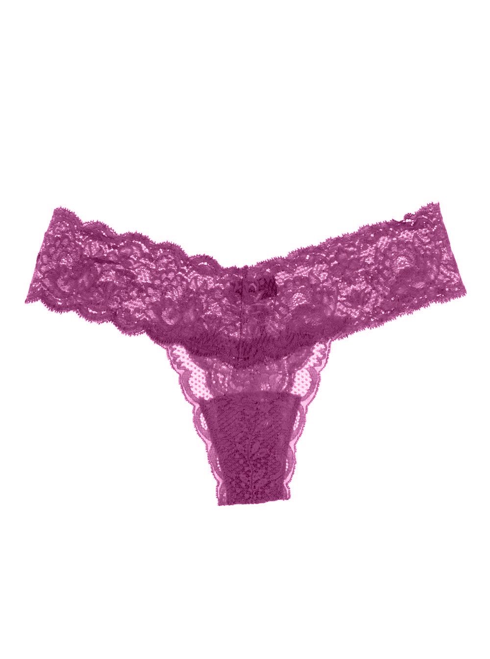 Cosabella Never Say Never Cutie Low Rise Thong in purple
