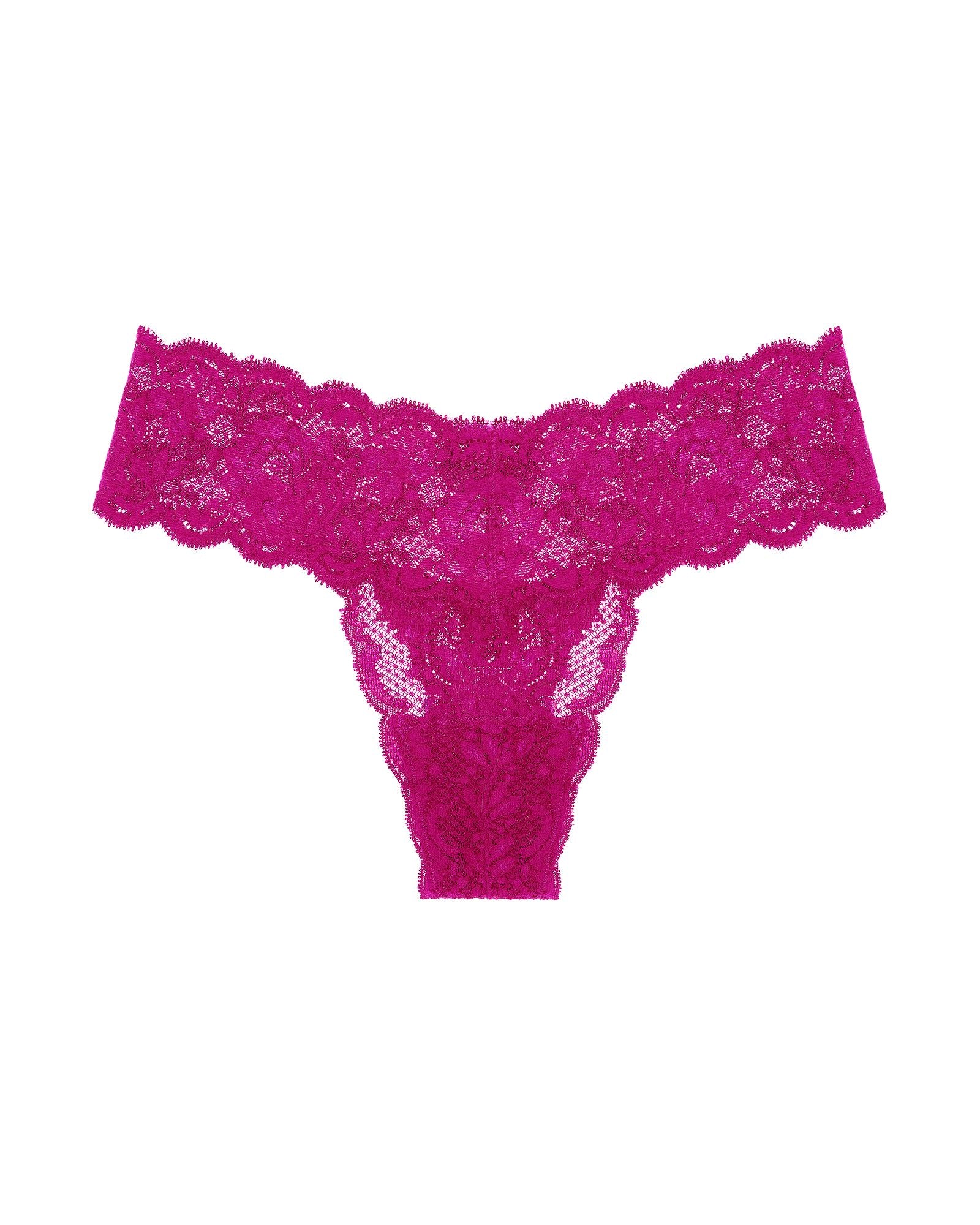 Cosabella Never Say Never Cutie Low Rise Thong in pink