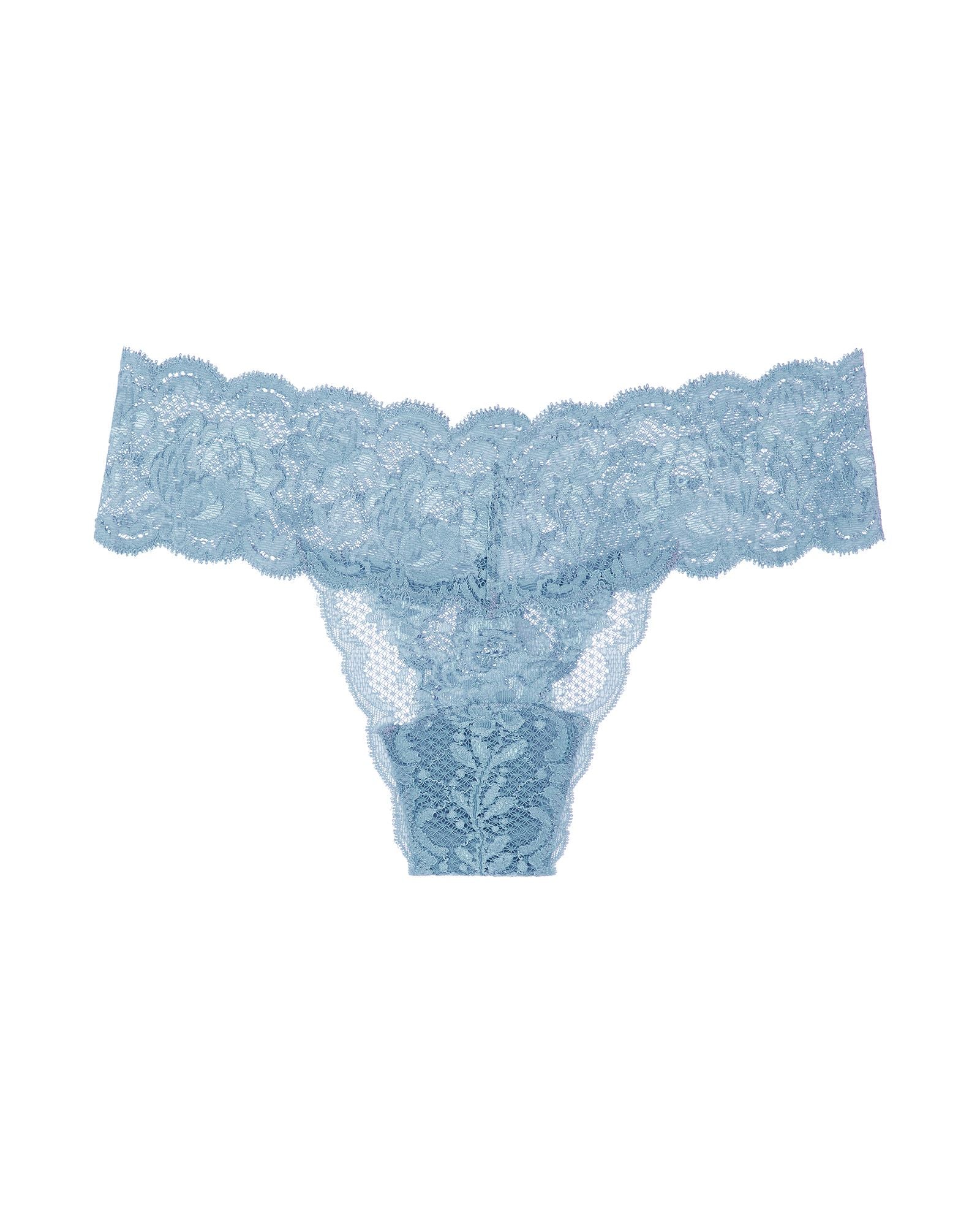 Cosabella Never Say Never Cutie Low Rise Thong in blue