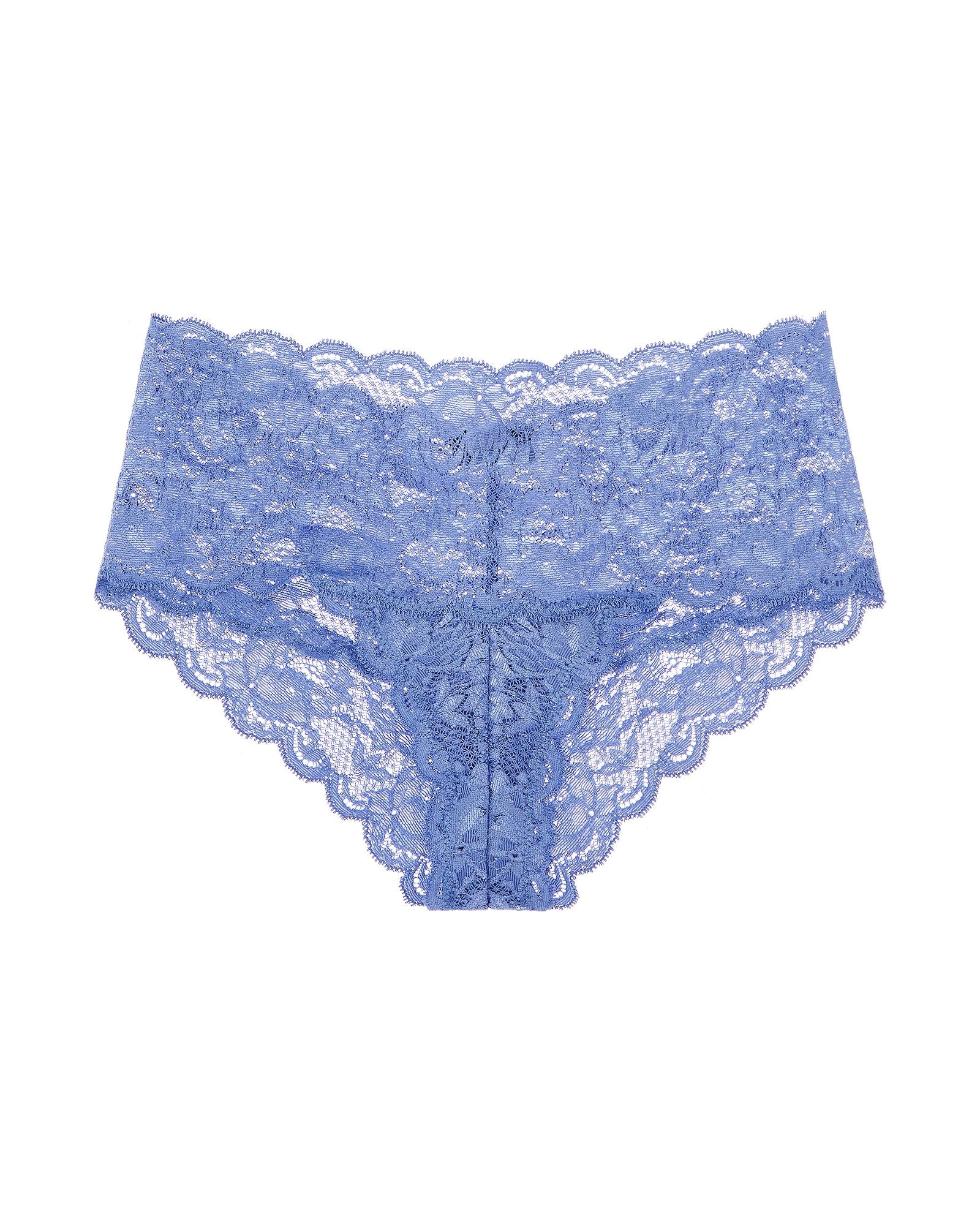 Cosabella Never Say Never Hottie Low Rise Hotpants in blue