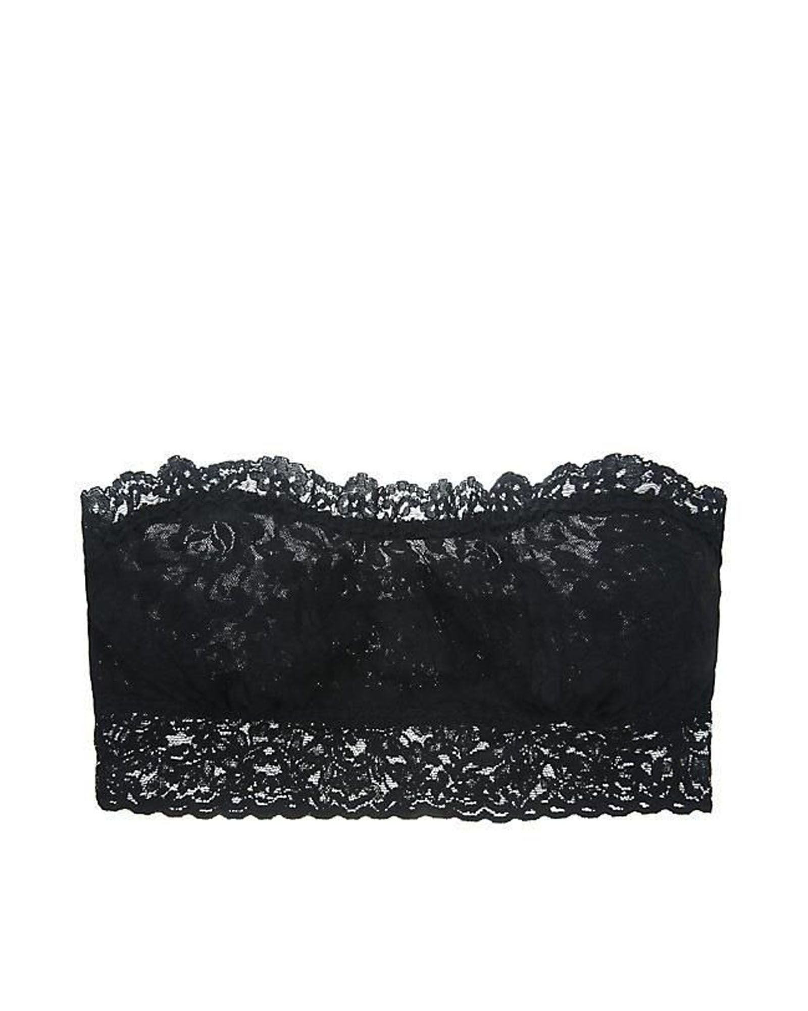 Hanky Panky Signature Lace Lined Bandeau in black