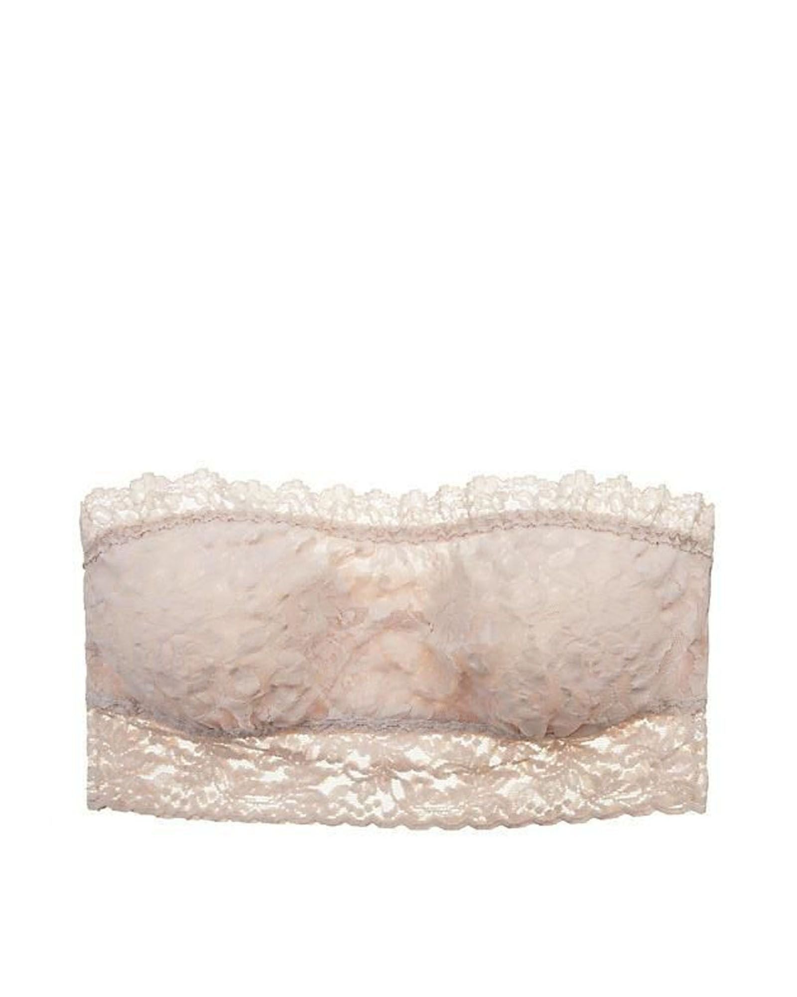 Hanky Panky Signature Lace Lined Bandeau in beige