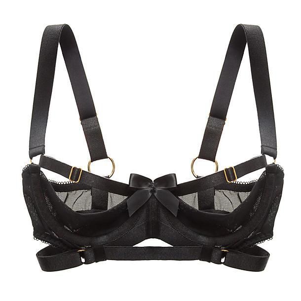 Bordelle Gia Shelf Bra in black