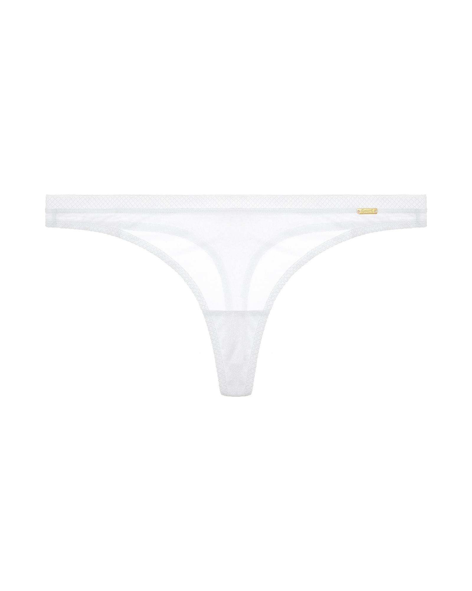 Gossard Glossies Thong in white