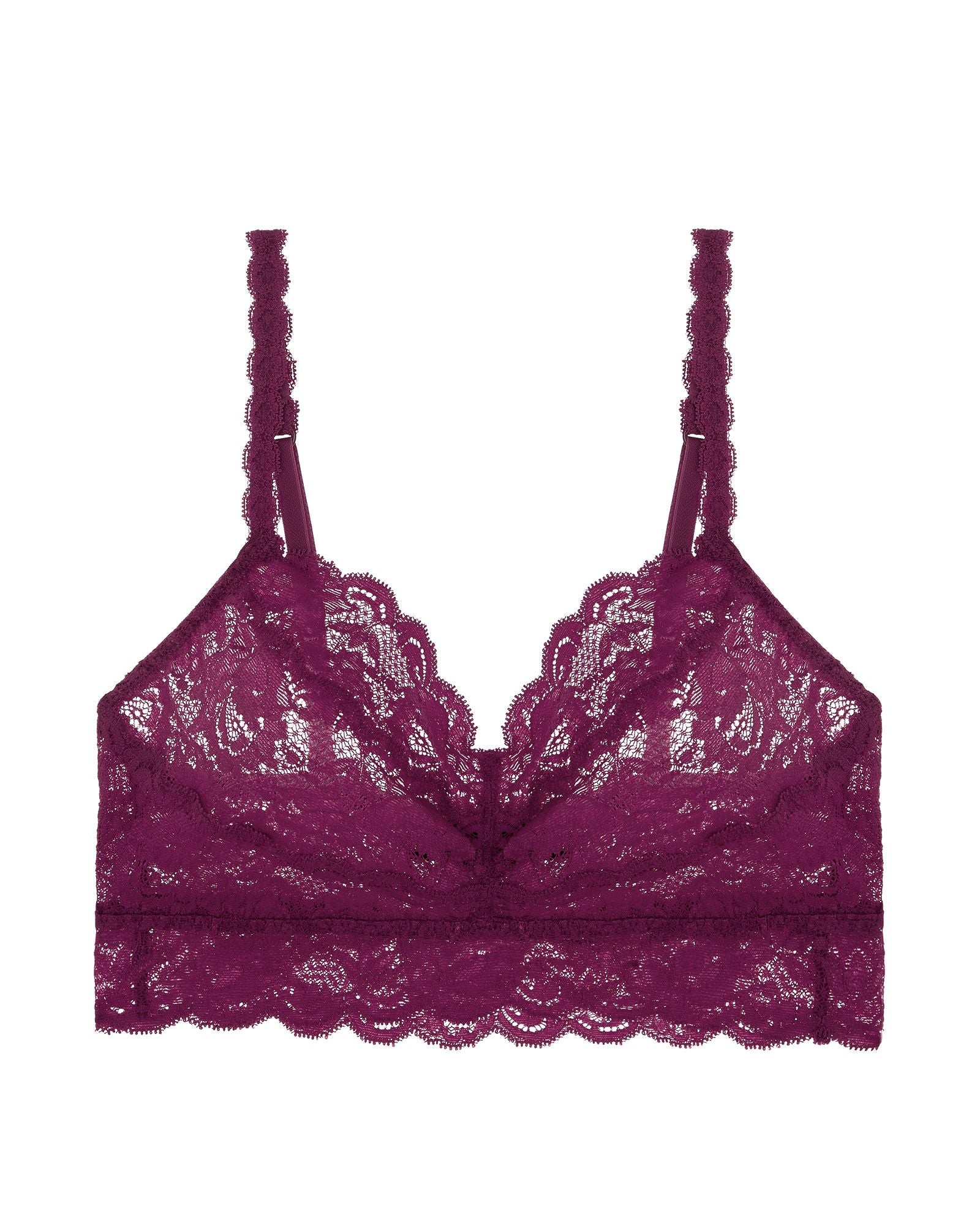 Cosabella Never Say Never Sweetie Bralette in purple