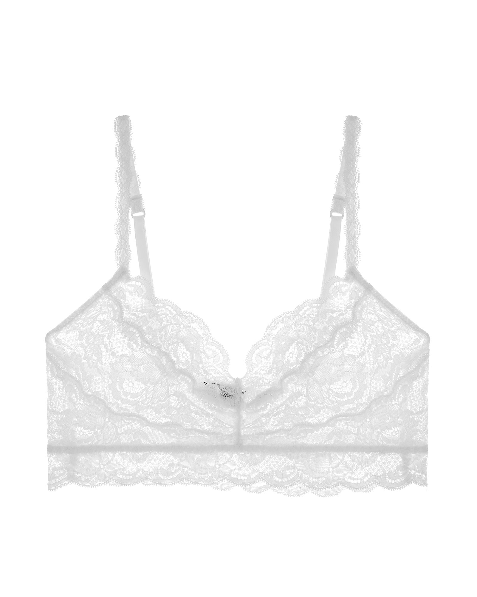 Cosabella Never Say Never Sweetie Bralette in white