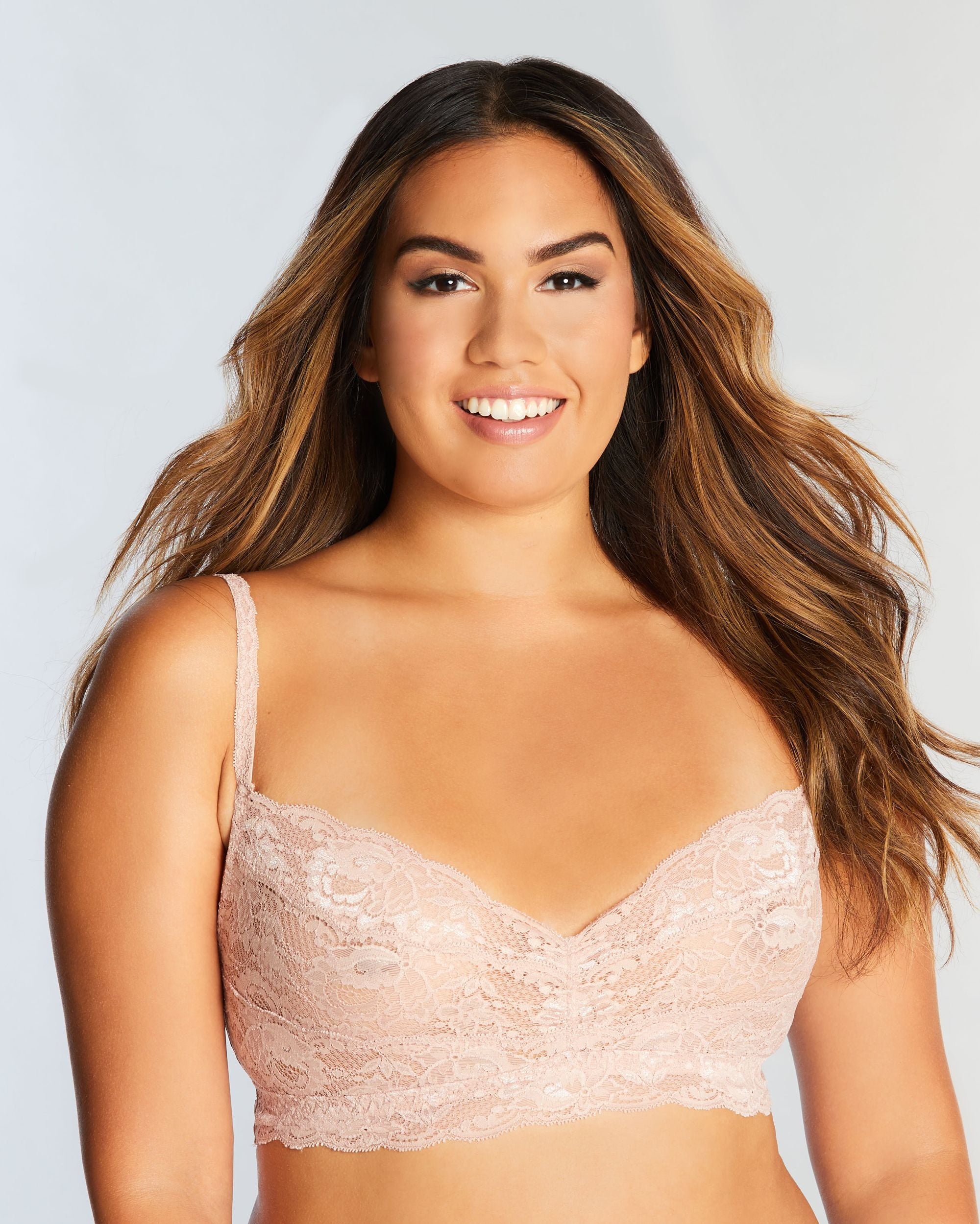 Cosabella Never Say Never Sweetie Bralette in pink