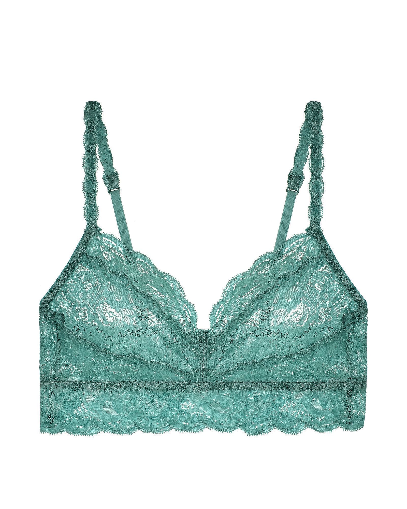 Cosabella Never Say Never Sweetie Bralette in green