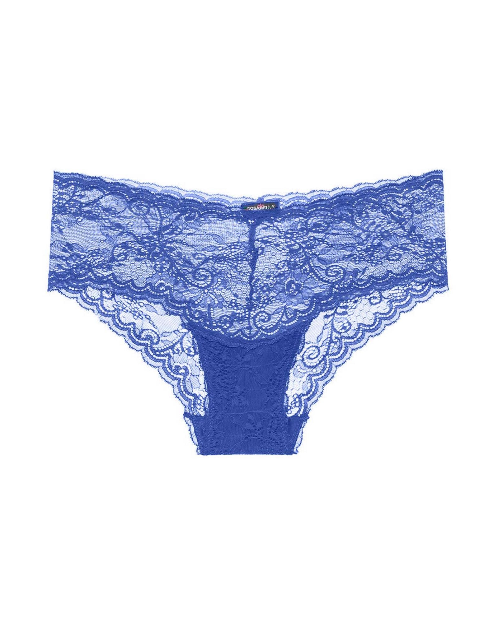 Cosabella Trenta Low-Rise Hot Pant in blue