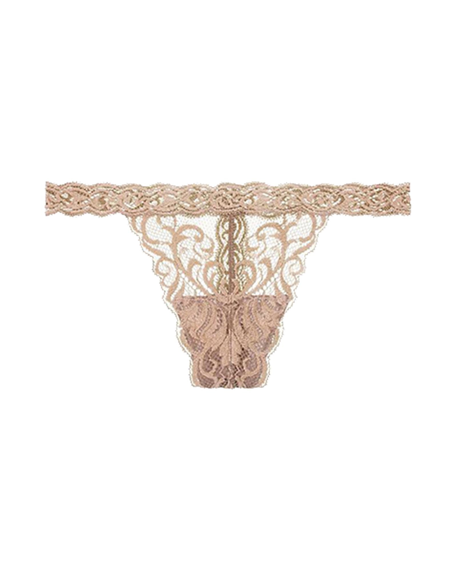 Natori Feathers Thong in beige