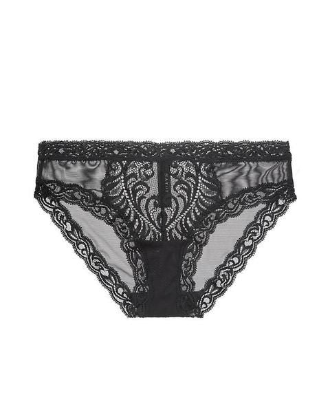Natori Feathers Hipster in black
