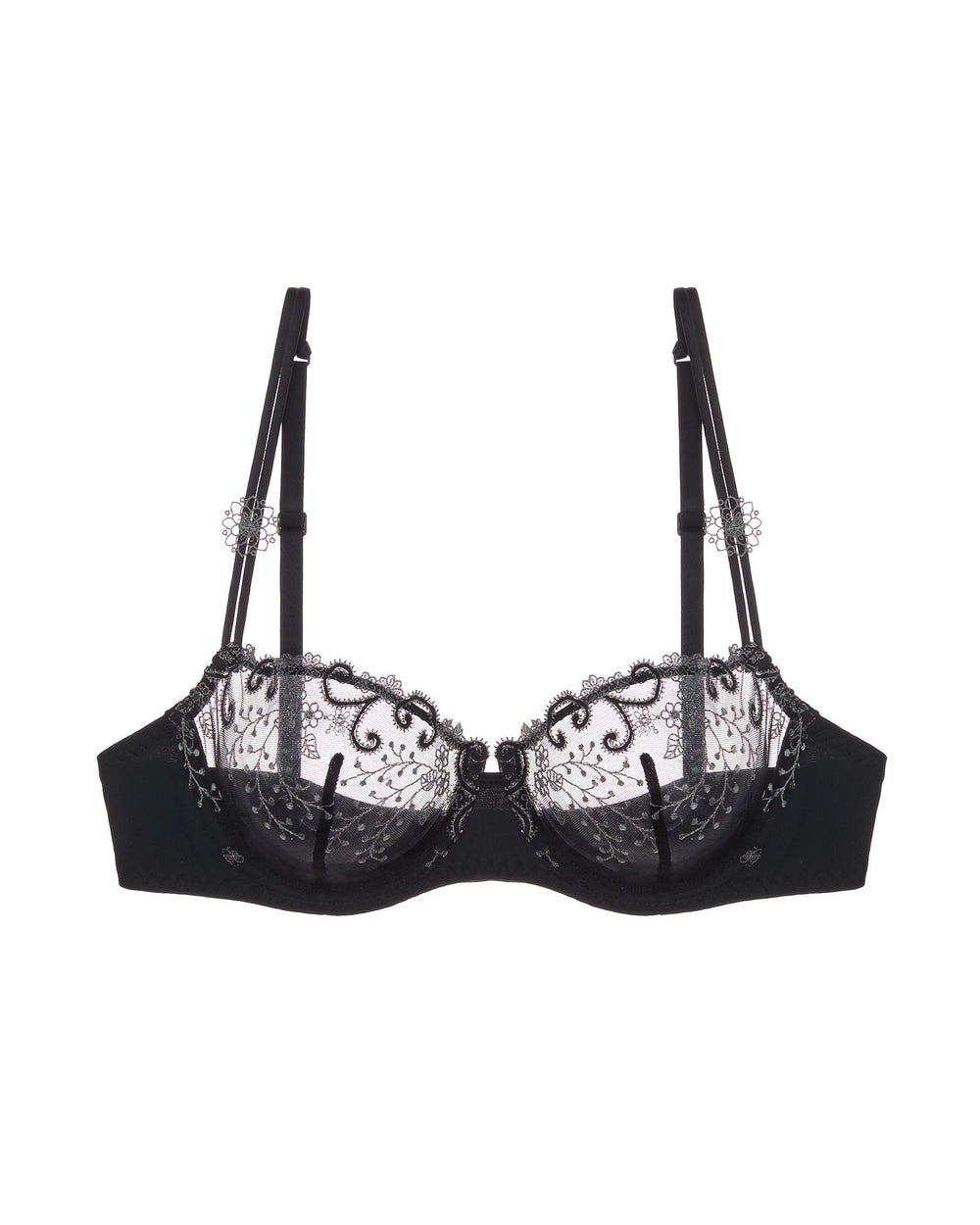 Simone Perele Delice Demi Cup Bra in black