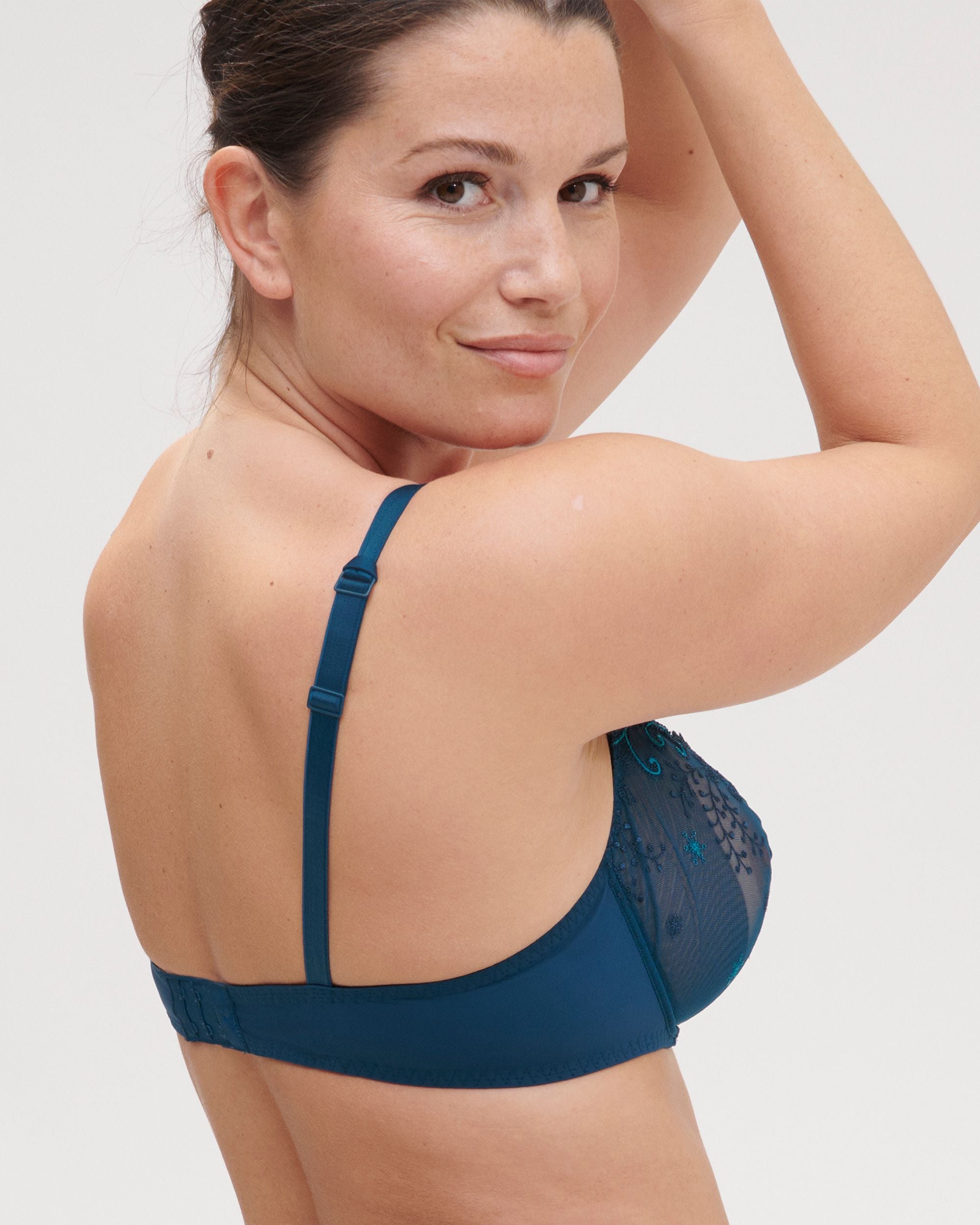 Simone Perele Delice Demi Cup Bra in green