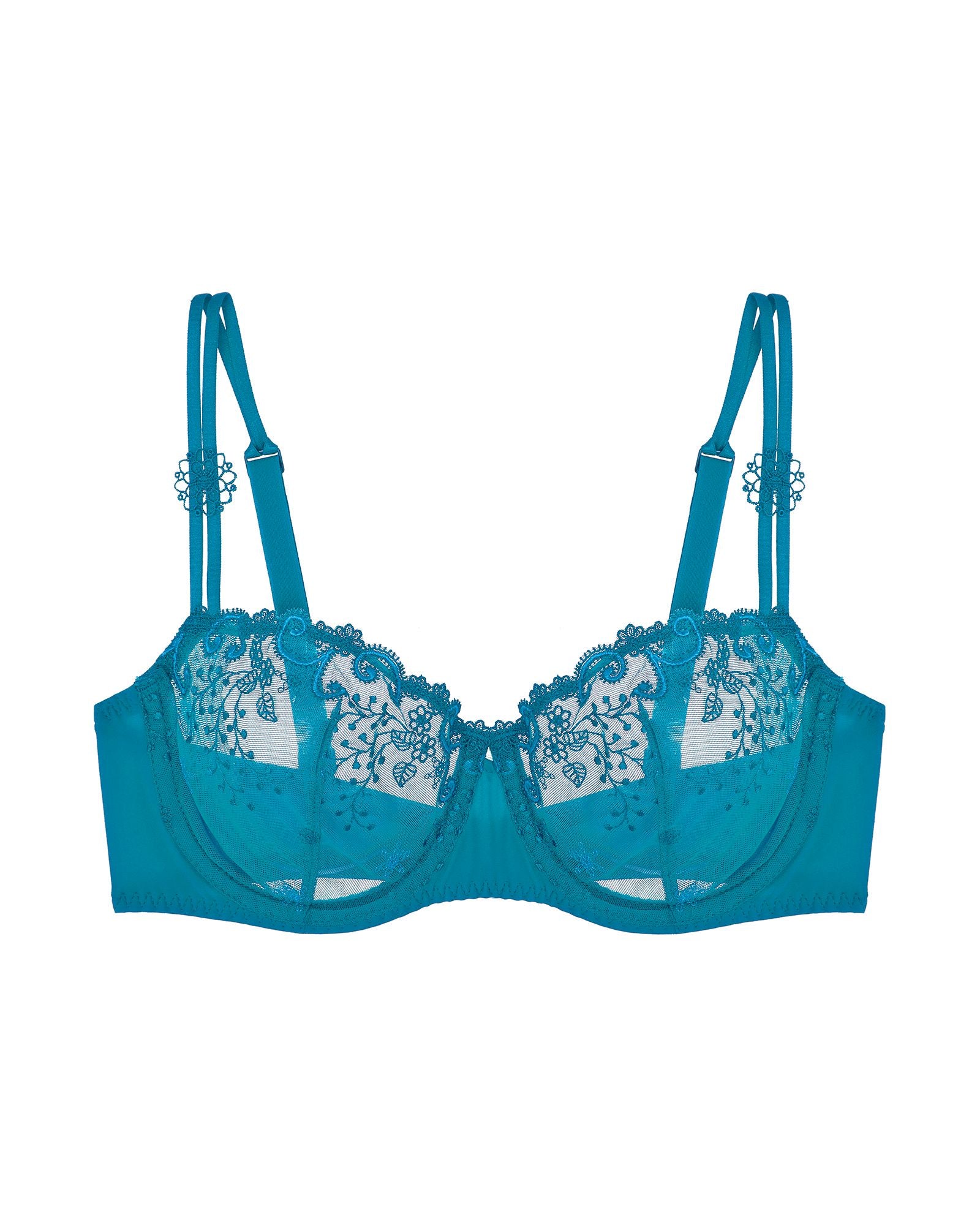 Simone Perele Delice Demi Cup Bra in green