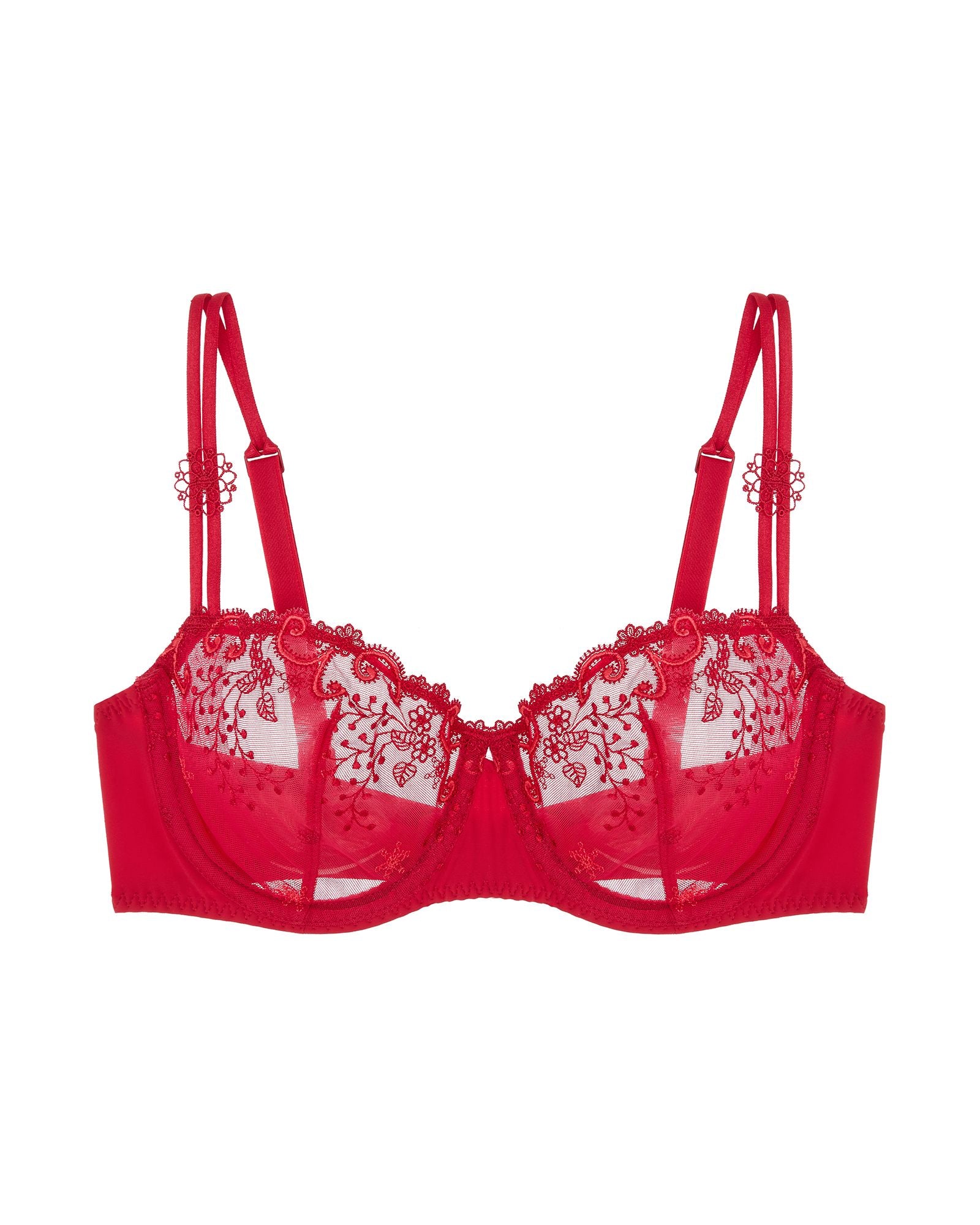 Simone Perele Delice Demi Cup Bra in pink