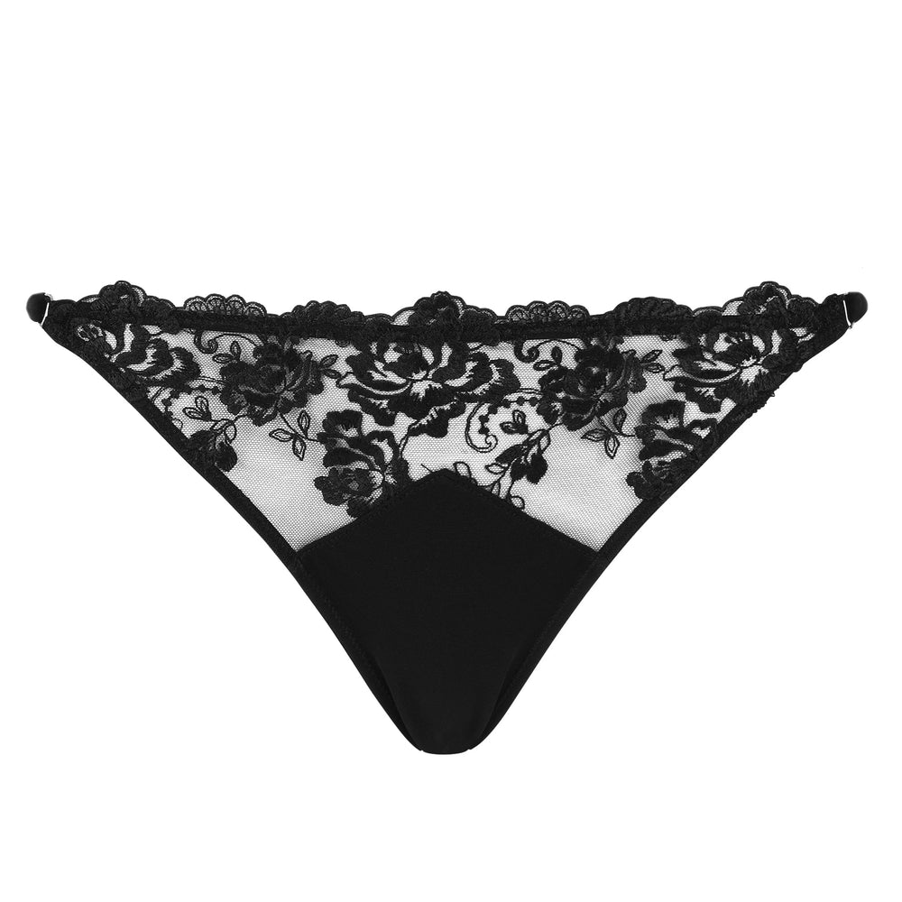 Claire de Lune Bikini in black | huit-lingerie