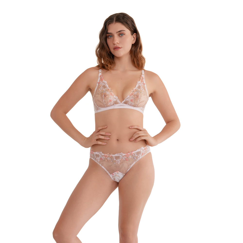 DAL-B1 -Dalya Bralette in pink | huit-lingerie