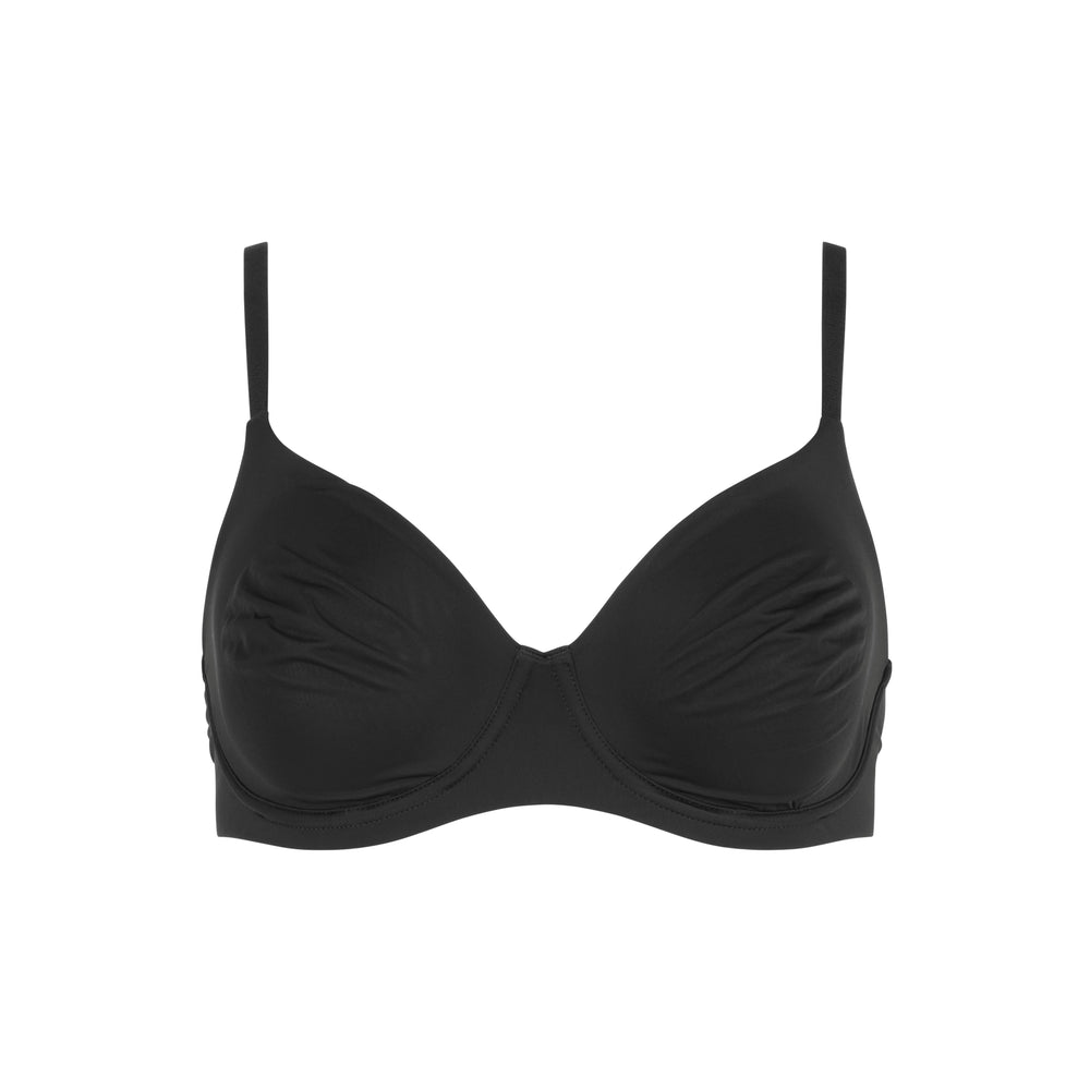 ☁️FOS-B20 Lightweight Microfiber Comfort Bra in pink | huit-lingerie