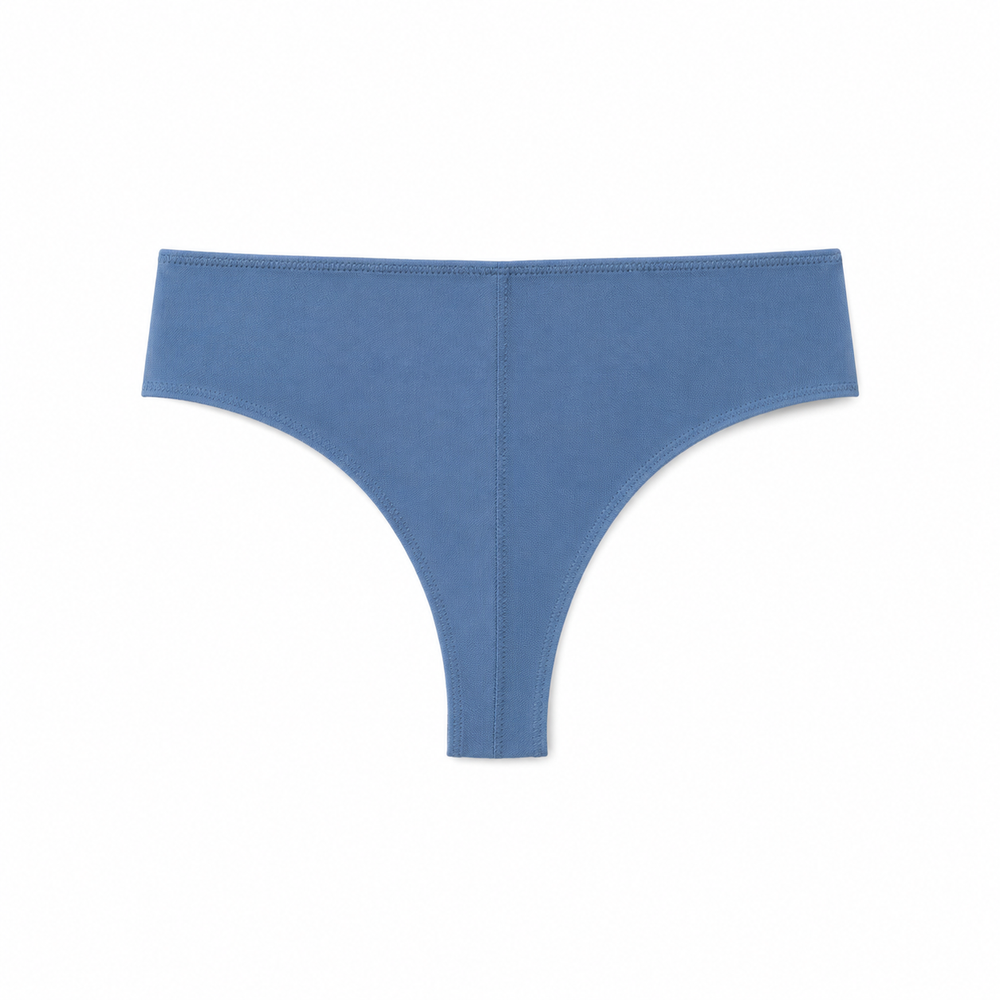 GAB-J14 - Prestige Gabrielle Tanga in blue | huit-lingerie