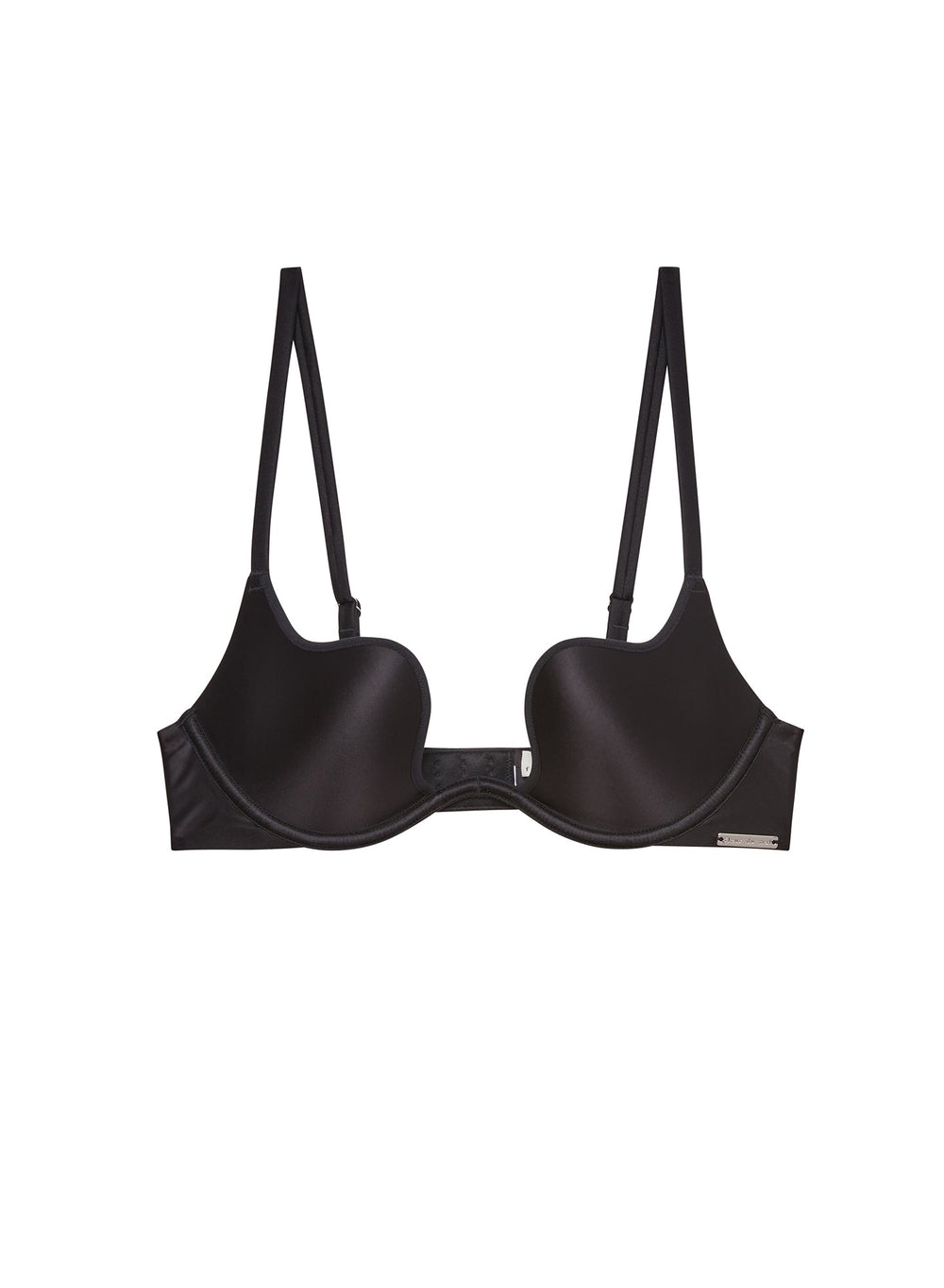 Fleur du Mal Le Gloss Seduce U-Plunge Bra in black