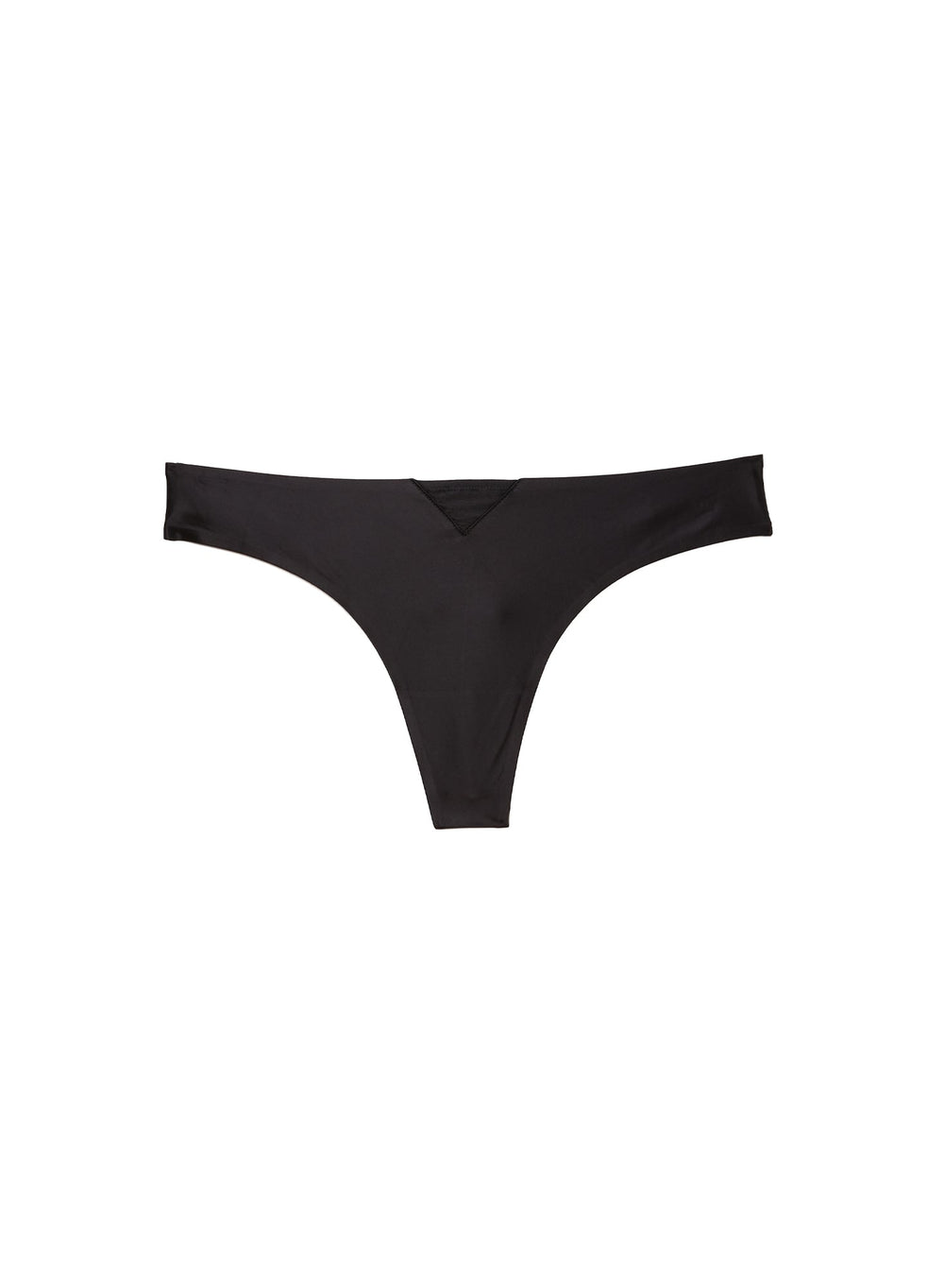 Fleur du Mal Le Gloss Thong in black