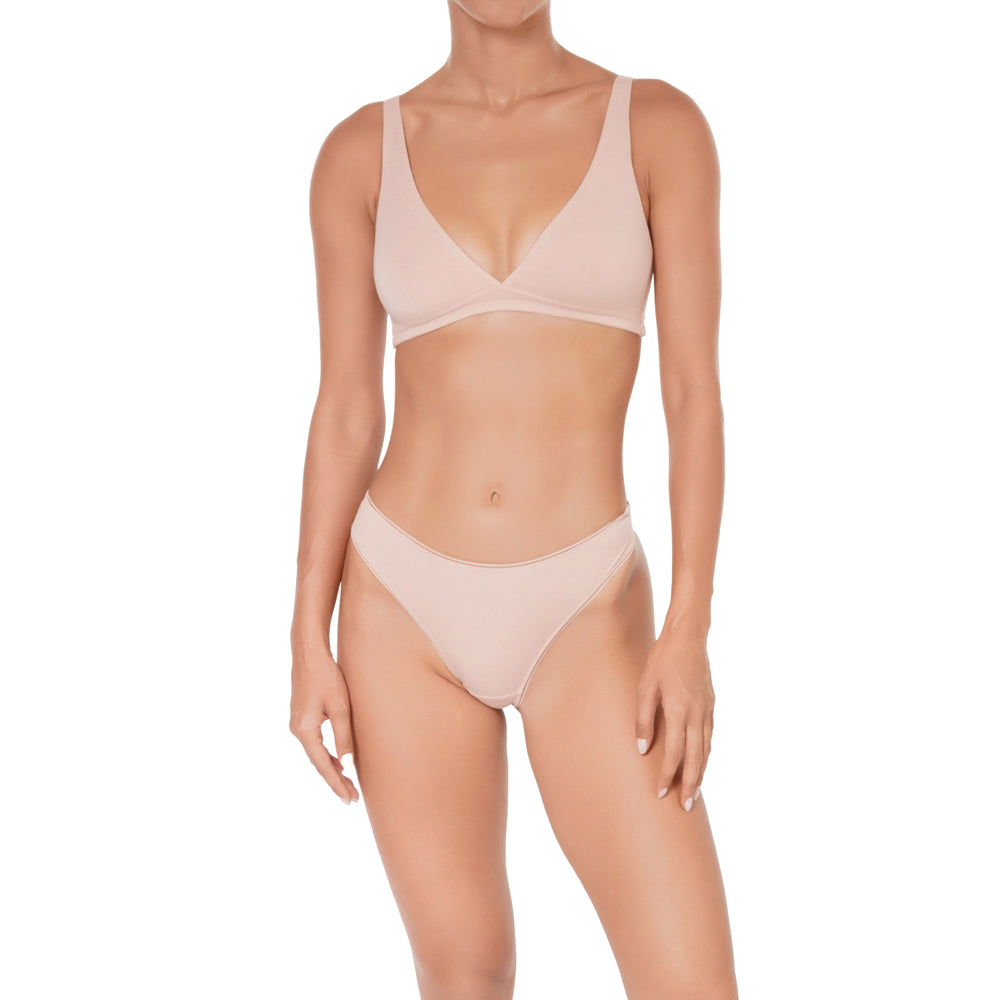 🌿BIO-J20 Organic Cotton Bikini in black | huit-lingerie