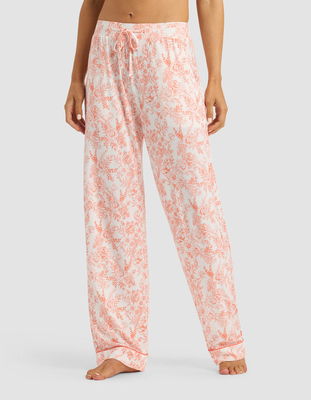 Women's Bamboo Stretch-Knit Pajama Pant (Collective) in pink | Cozy Earth