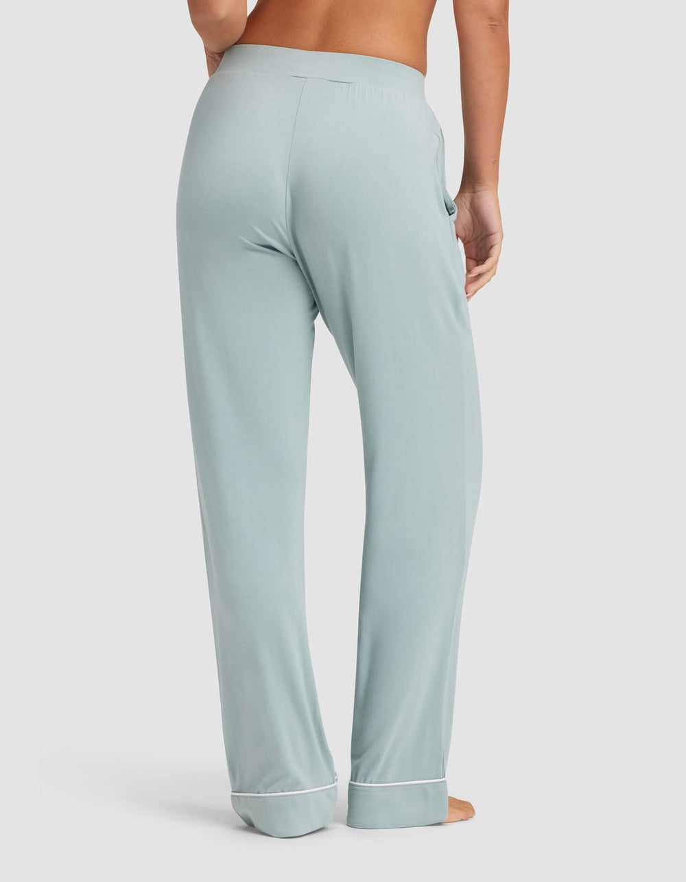 Women's Bamboo Stretch-Knit Pajama Pant (Collective) in pink | Cozy Earth
