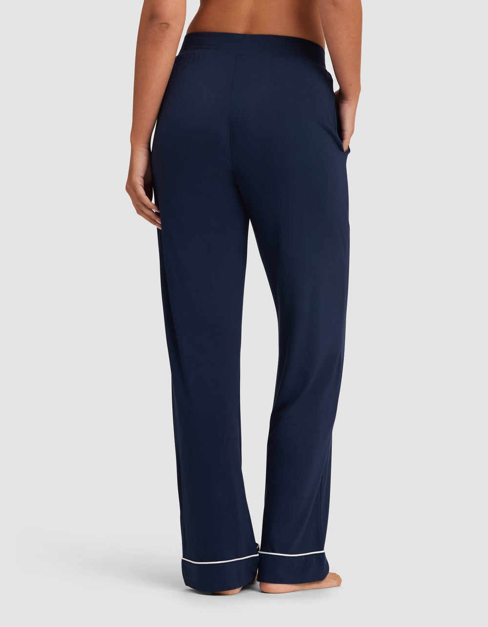 Women's Bamboo Stretch-Knit Pajama Pant (Collective) in pink | Cozy Earth