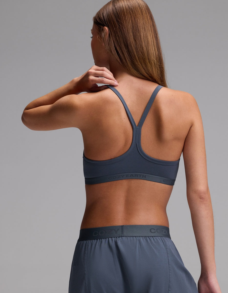 Women's First Layer Soft Bra in beige | Cozy Earth