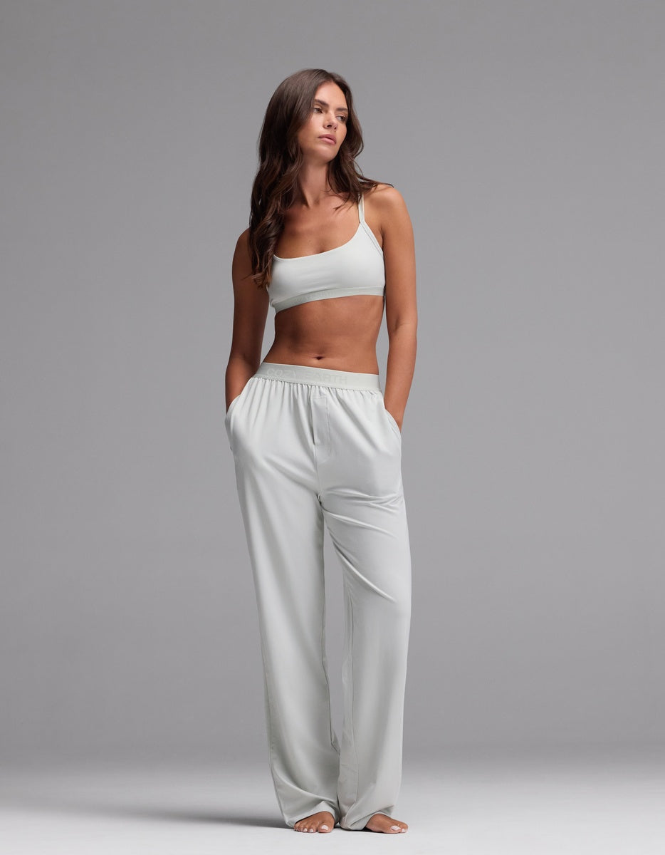 Women's First Layer Soft Bra in beige | Cozy Earth