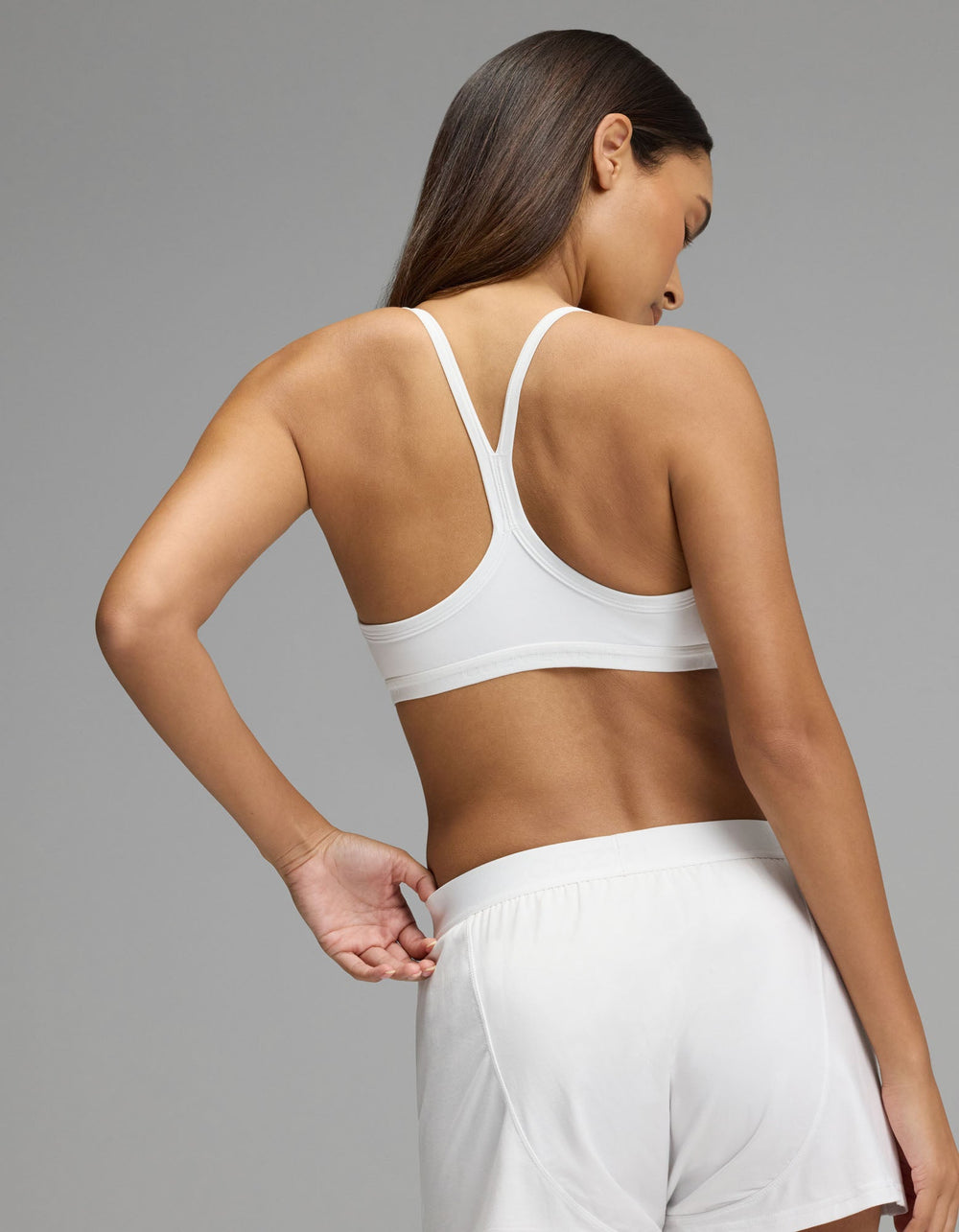 Women's First Layer Soft Bra in beige | Cozy Earth