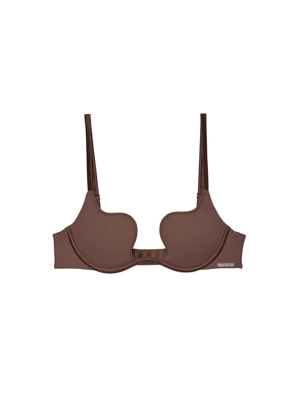 Fleur du Mal Seduce U-Plunge Bra in brown