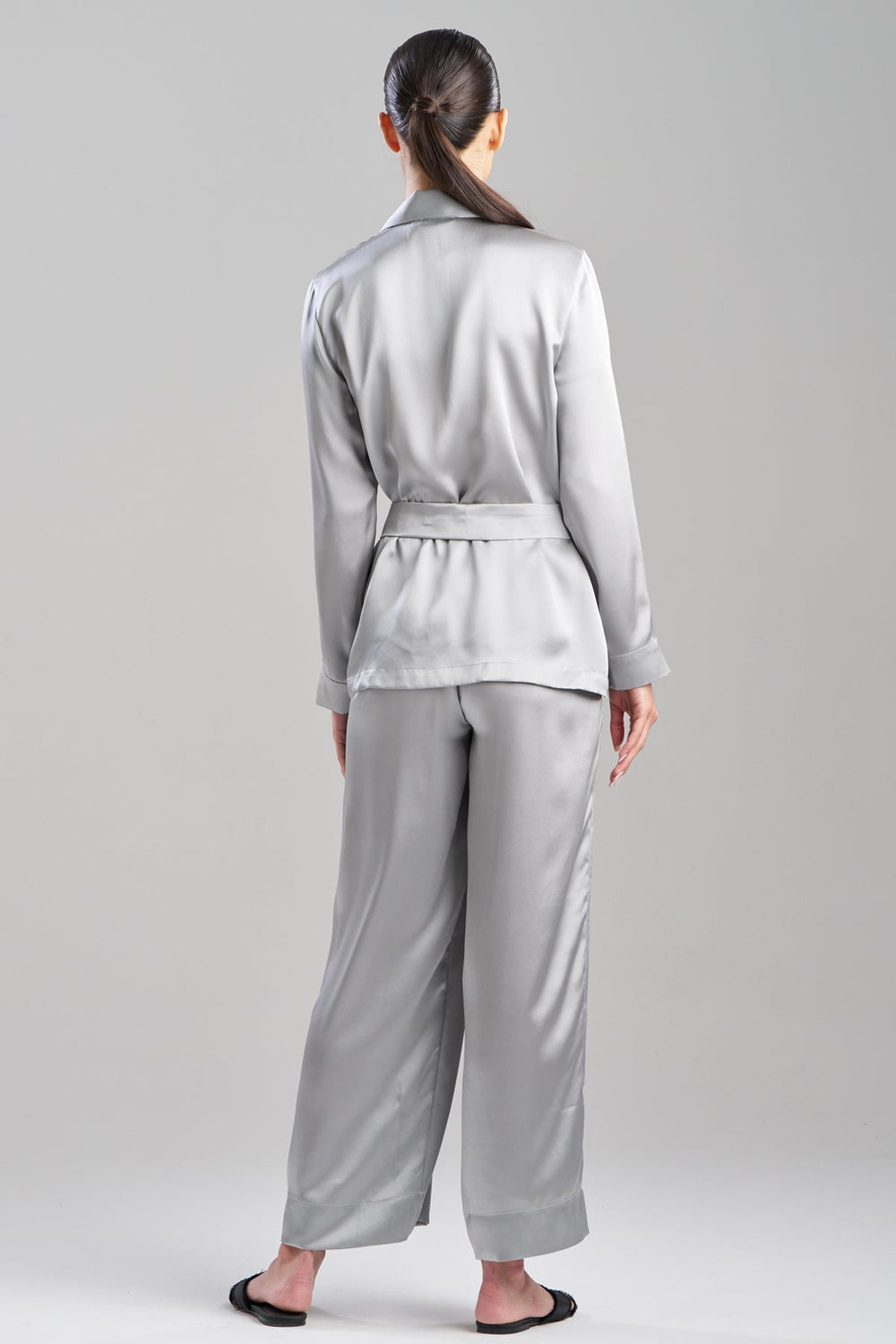 Key Silk PJ Set in gray | Natori