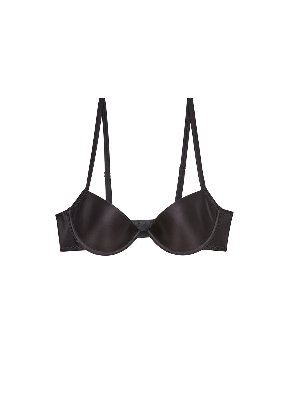 Fleur du Mal Le Gloss T-Shirt Bra in black