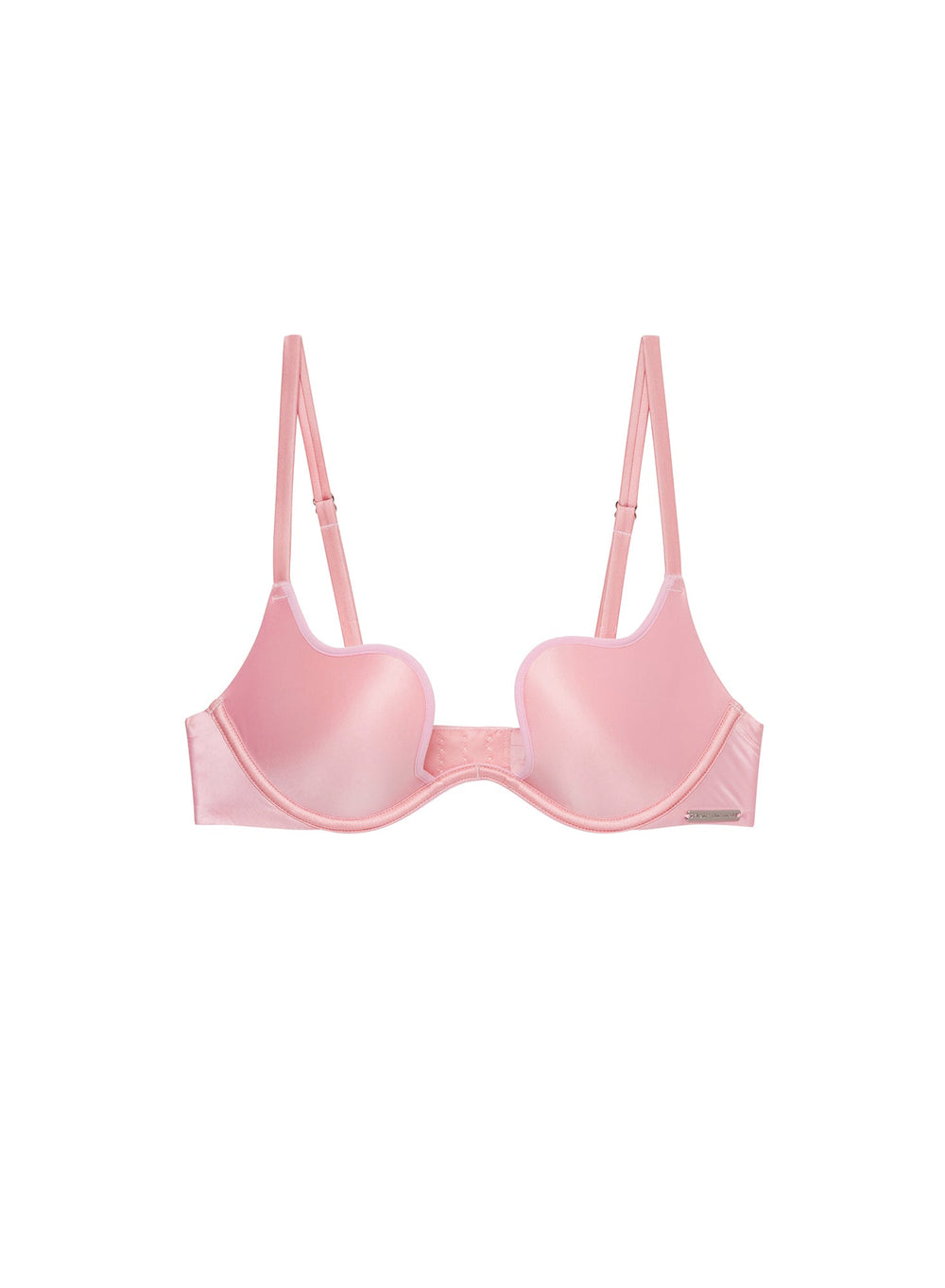 Fleur du Mal Le Gloss Seduce U-Plunge Bra in pink