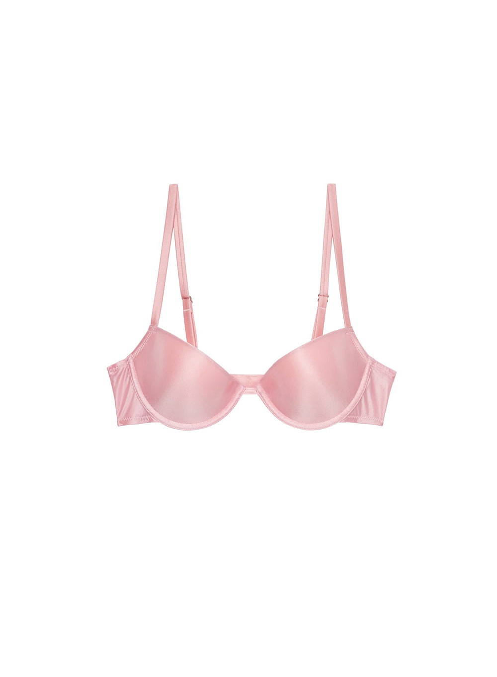 Fleur du Mal Le Gloss T-Shirt Bra in pink