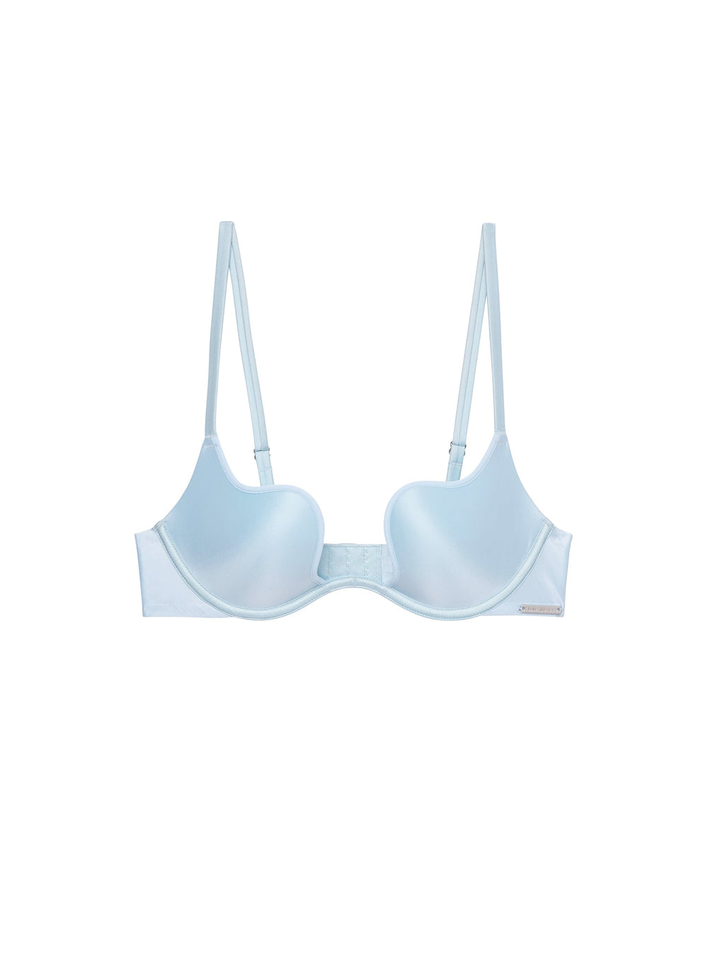 Fleur du Mal Le Gloss Seduce U-Plunge Bra in blue