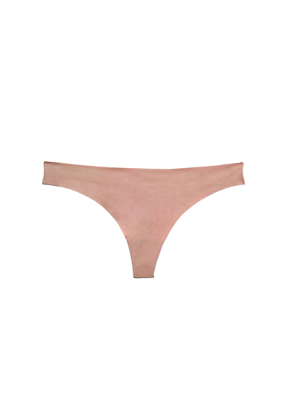 Fleur du Mal Le Stretch Micro Thong in pink