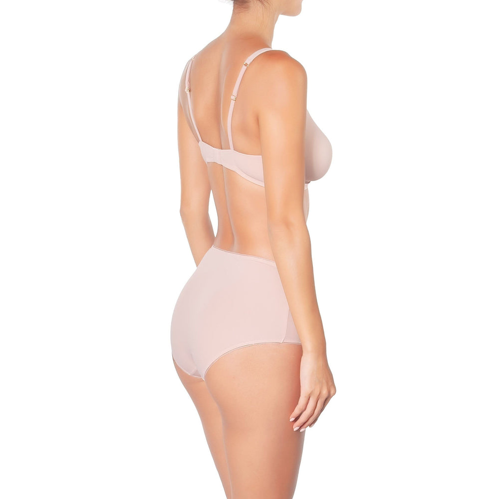 ☁️ FOS-J41 Lightweight Microfiber Brief in pink | huit-lingerie