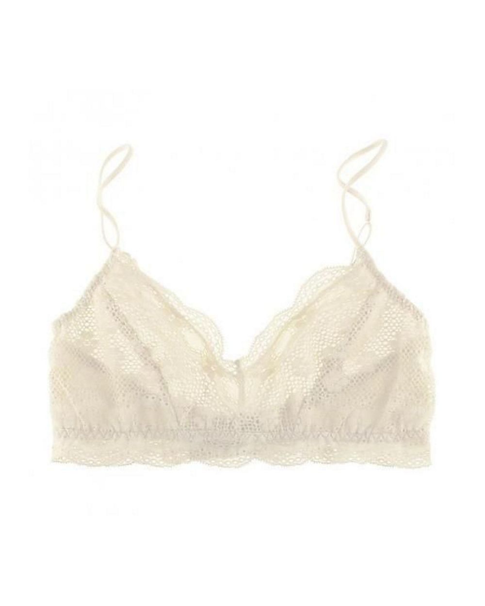 Eberjey India Retro Bralet in white