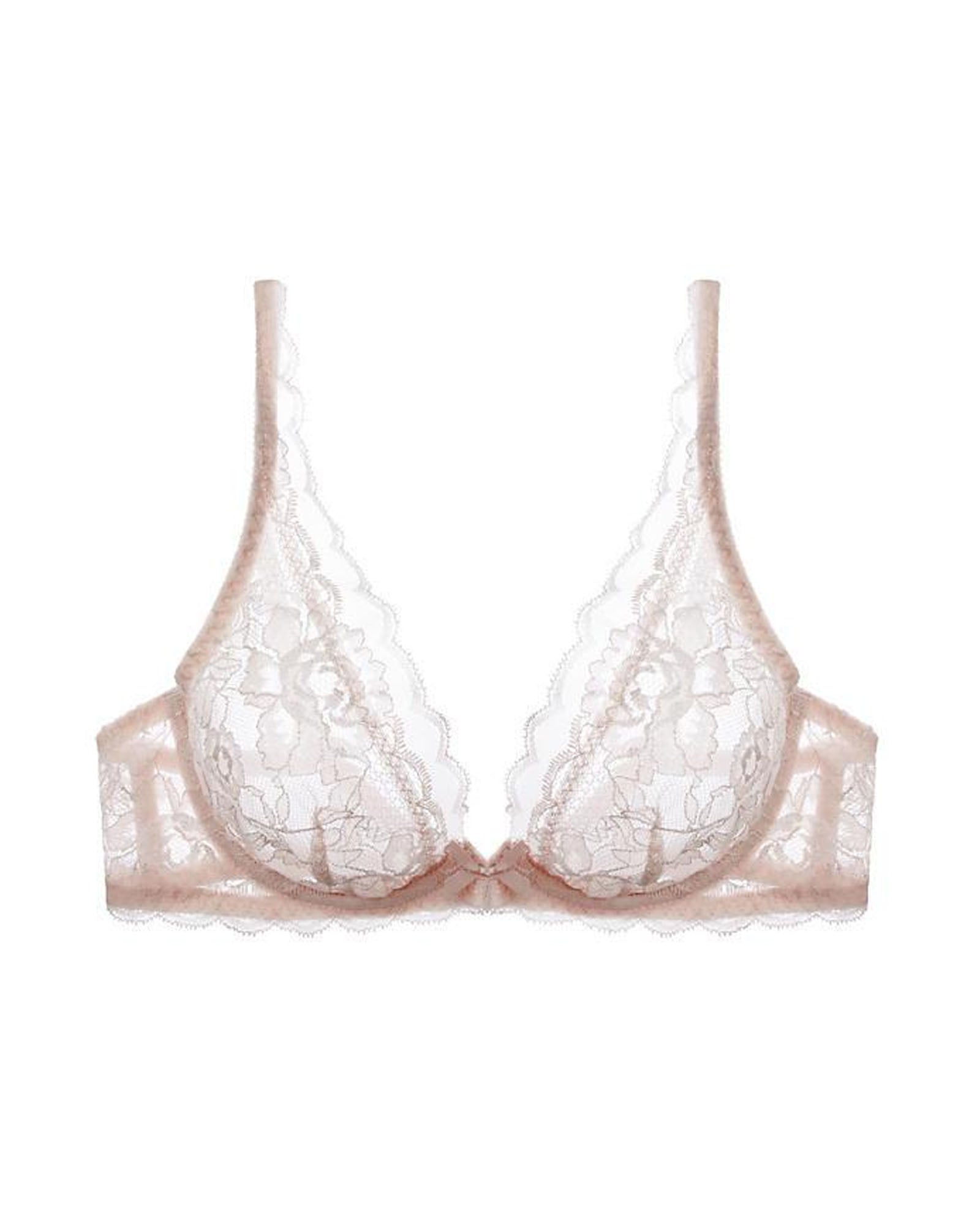 Journelle Camille Plunge Bra in beige