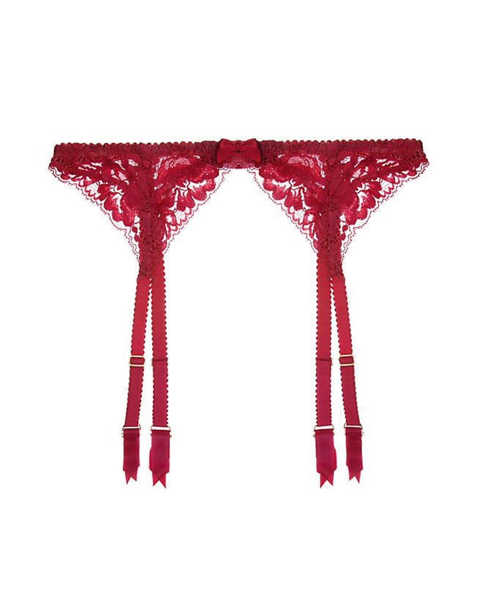 Journelle Eva Suspender Belt in pink