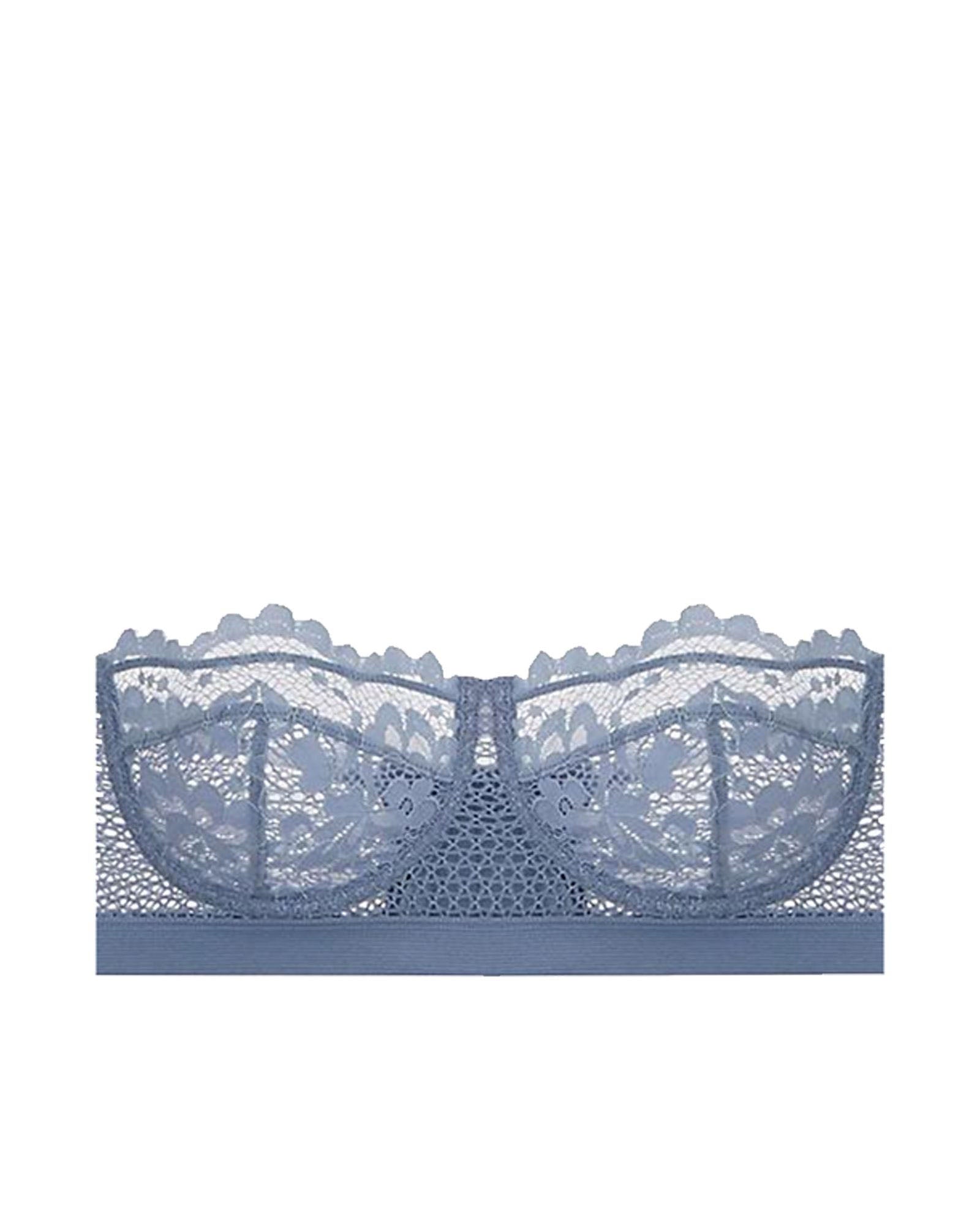 Else Petunia Strapless Bandeau Bra in blue