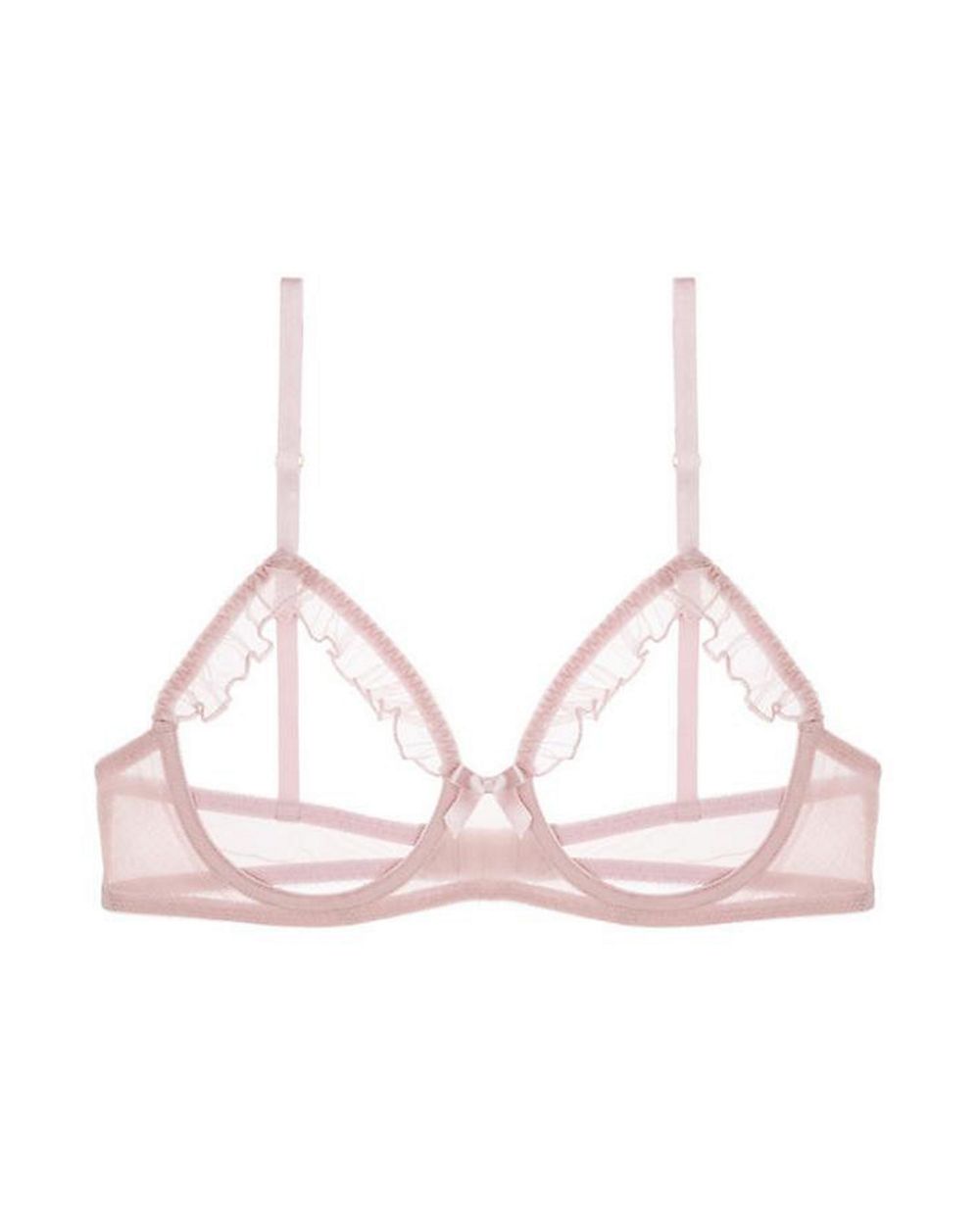 Journelle Cassandra Open Cup Bra in pink